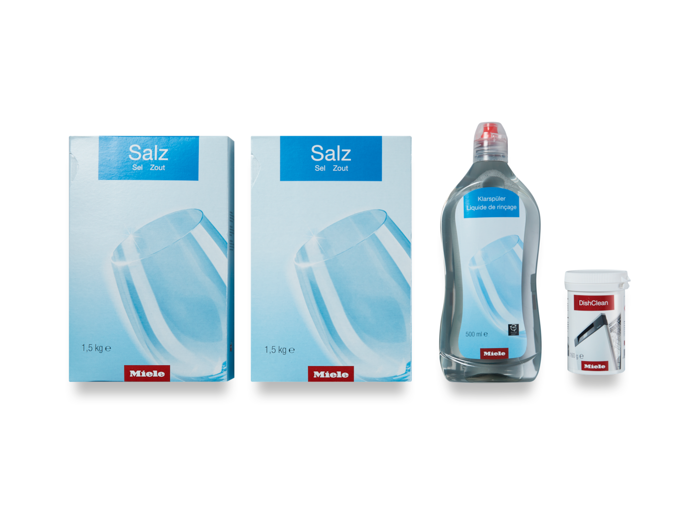 GP PS 0401 S 500 ml 3,016 kg Geschirrspülmittel + Klarspüler + Salz Geschirrspülmittel