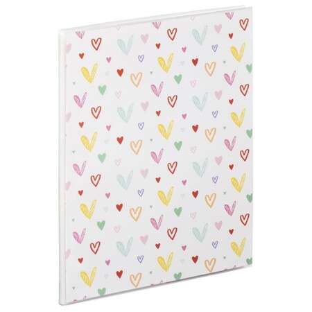 Softcover-Album "Shine", für 80 Fotos im Format 10x15 cm, Hearts (00003868)