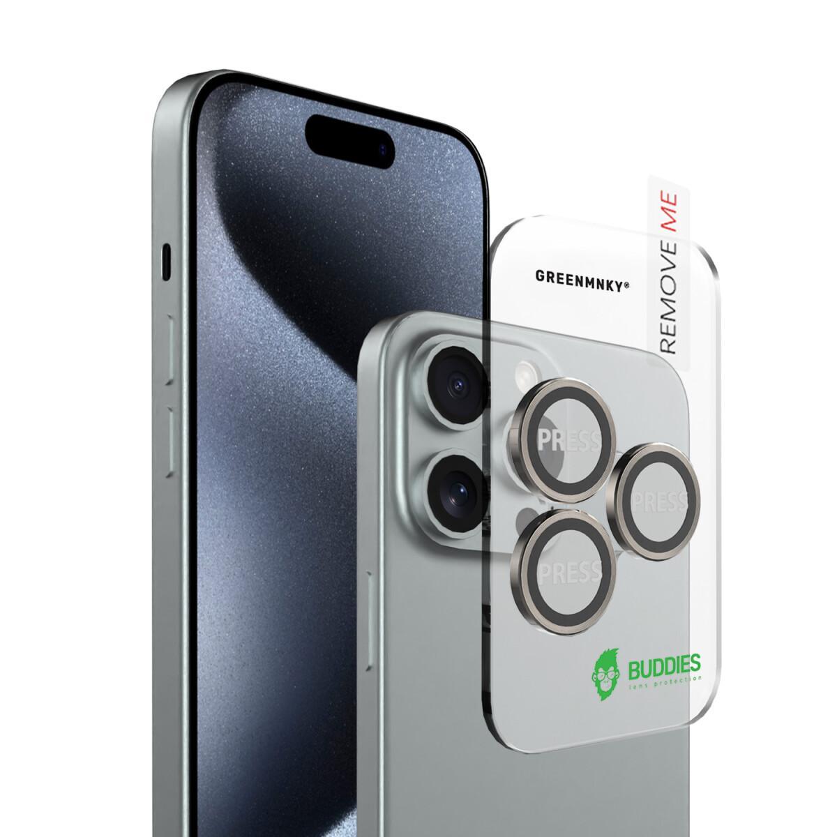 BUDDIES für iPhone 16 Pro/16 Pro Max, Titanium