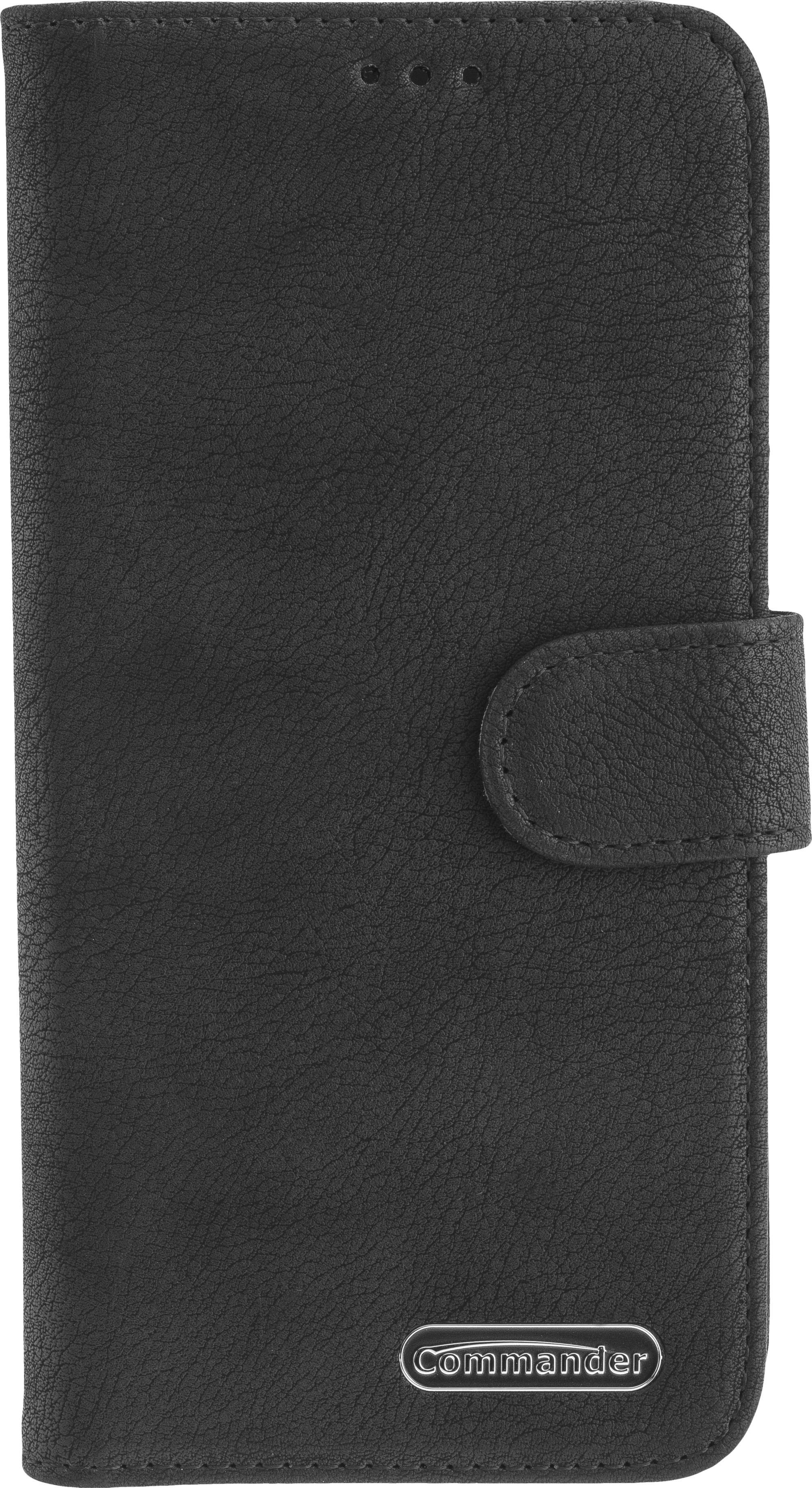 BOOK CASE ELITE Black für Samsung Galaxy A21s Handyhülle