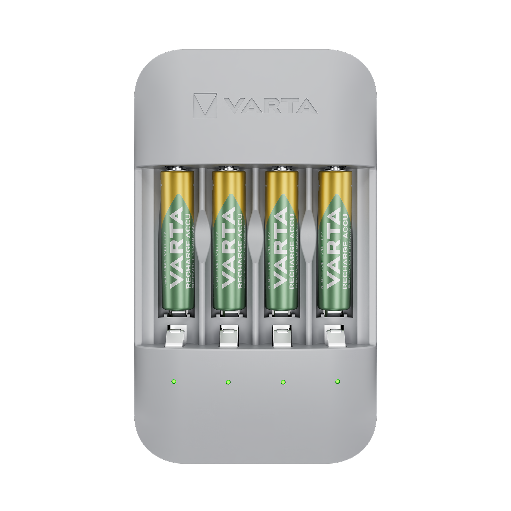 Ladegerät Eco Charger Pro Recycled inkl. 4x AAA 800 mAh Akkus