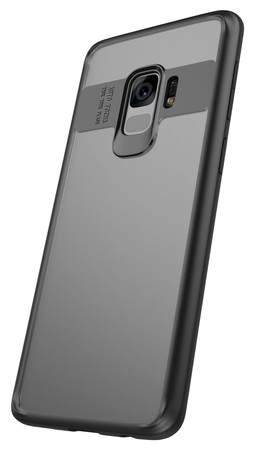 Hybrid Case für Galaxy S9+ schwarz/klar