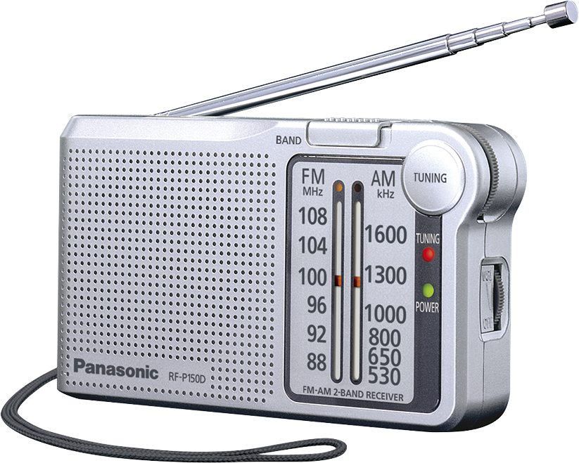 RF-P150DEG silber Taschenradio