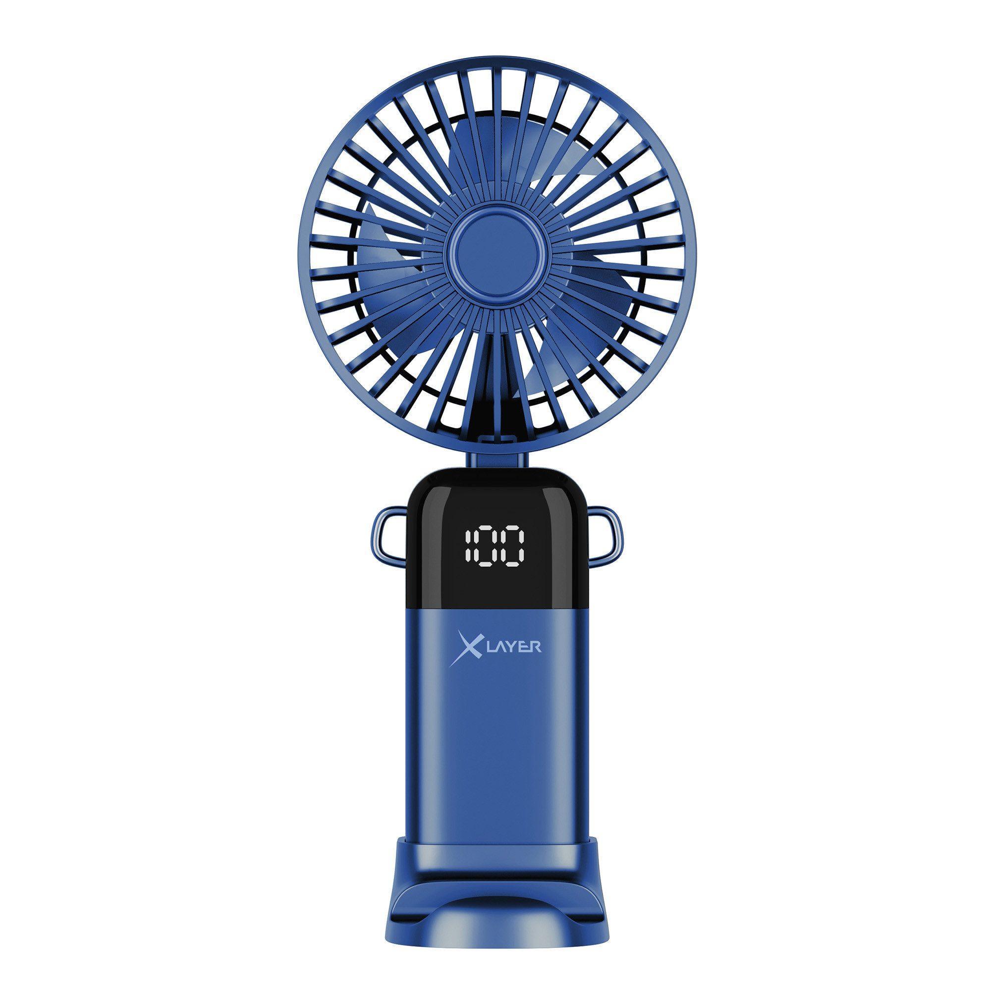 Handventilator, Blau
