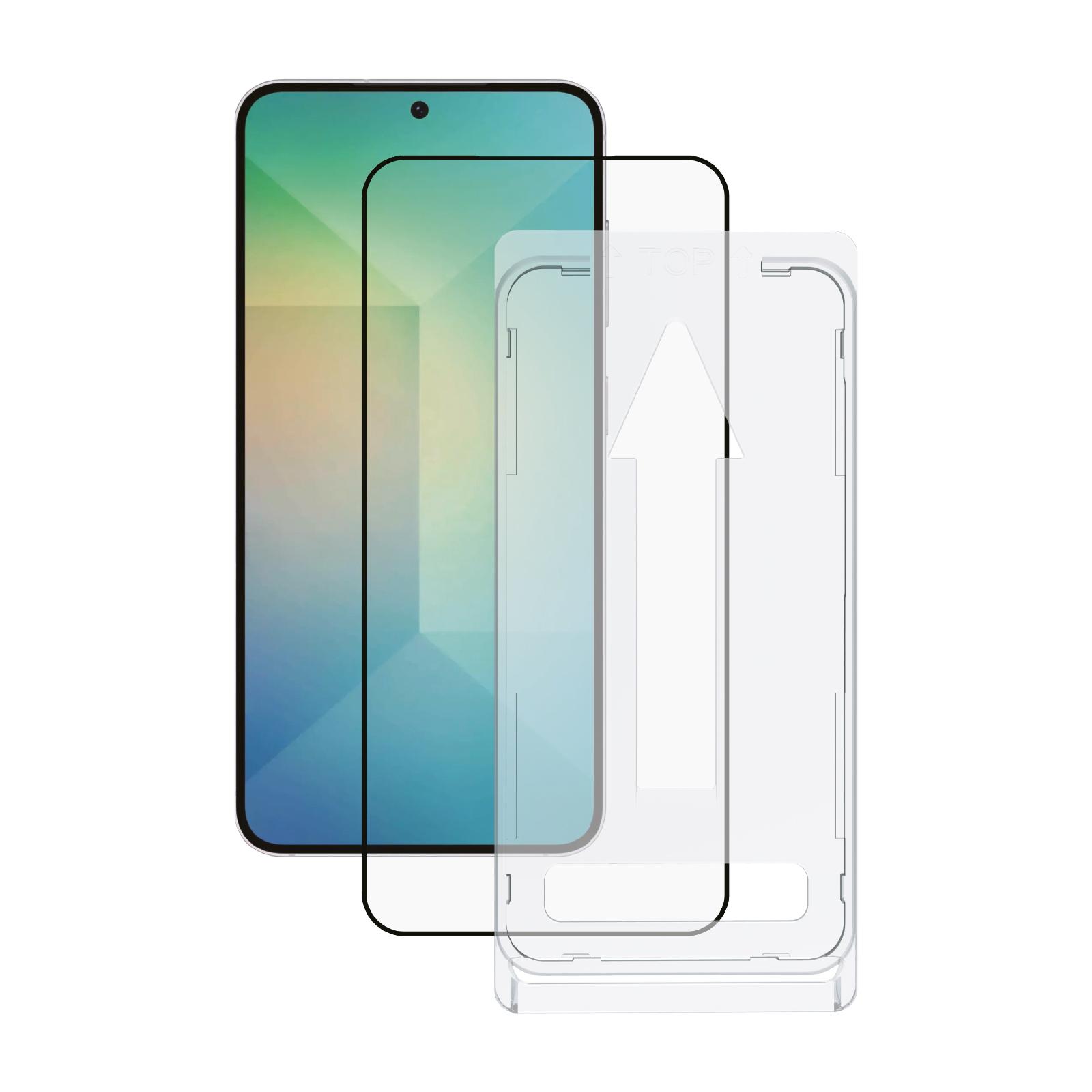 FullScreen Displayschutzglas für Galaxy S25, Easy Applikator Installation (64478)
