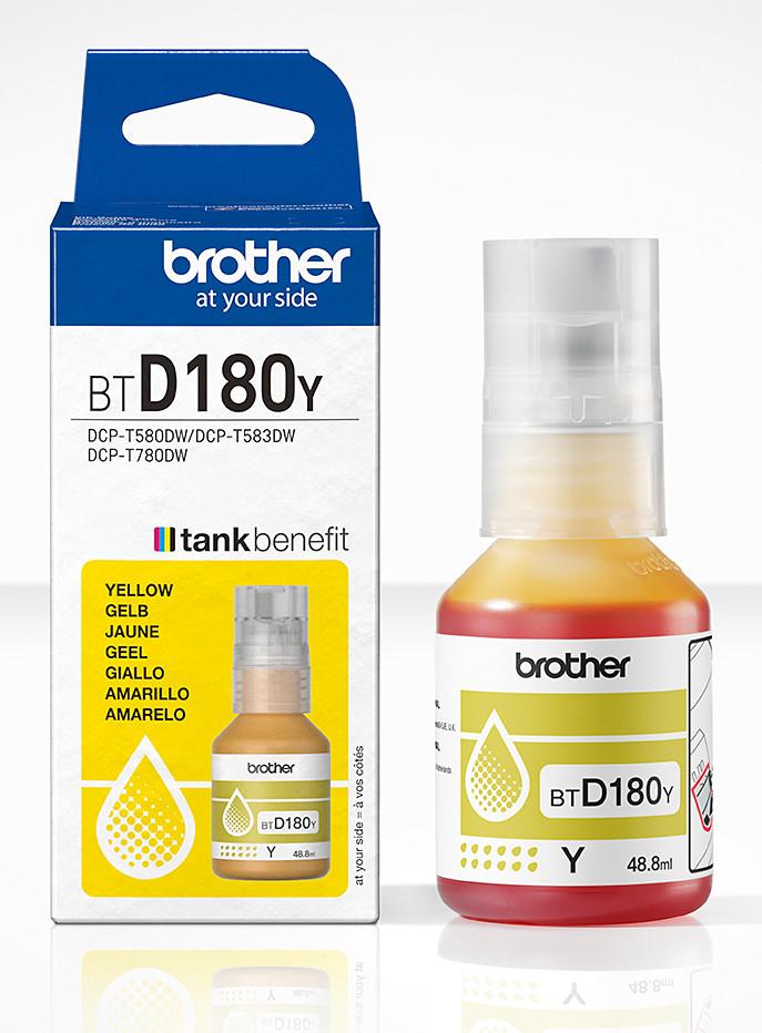 BTD180C Original Tintenflasche, Gelb