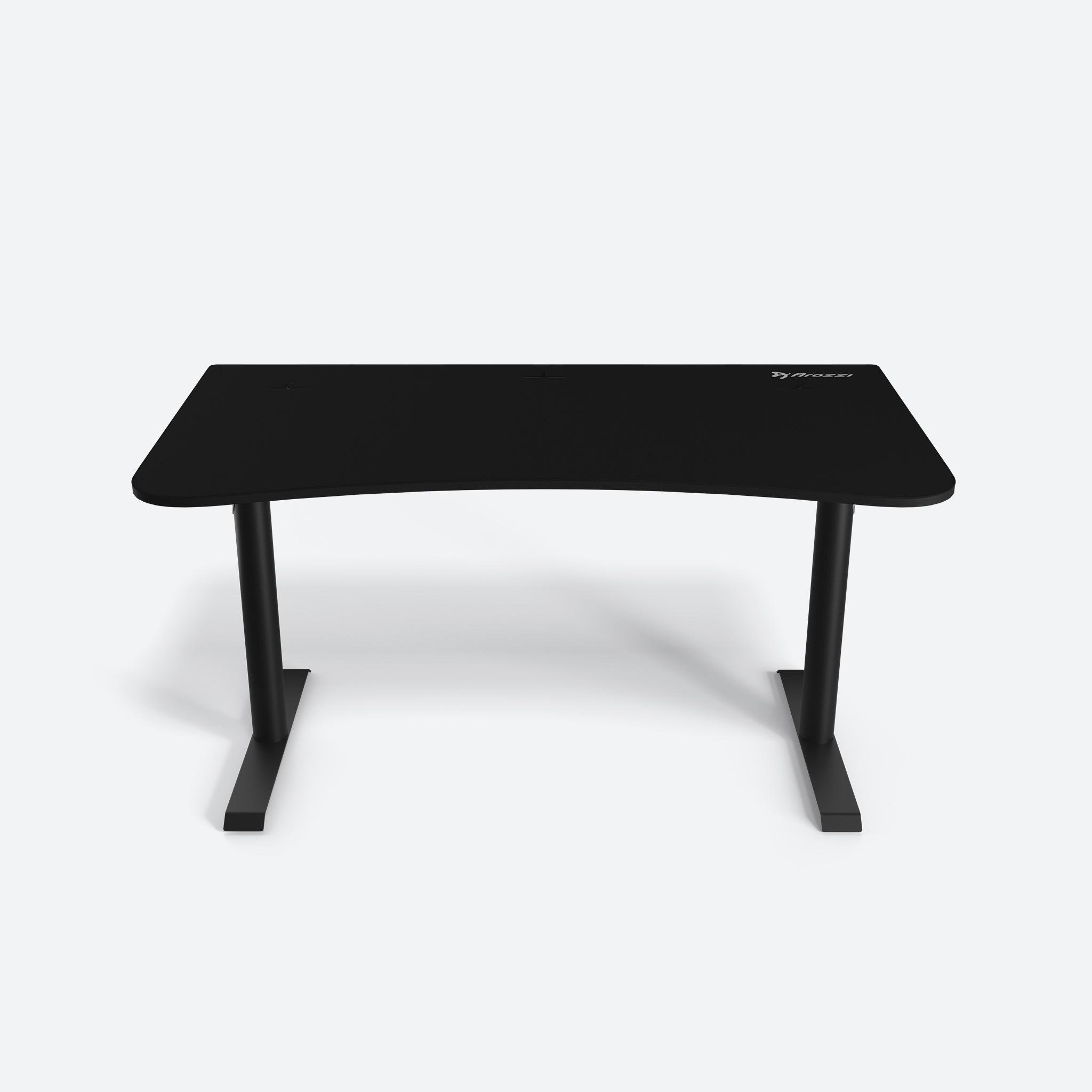 Arena Medium Gaming-Tisch, Pure Black, 140 x 75,5 cm