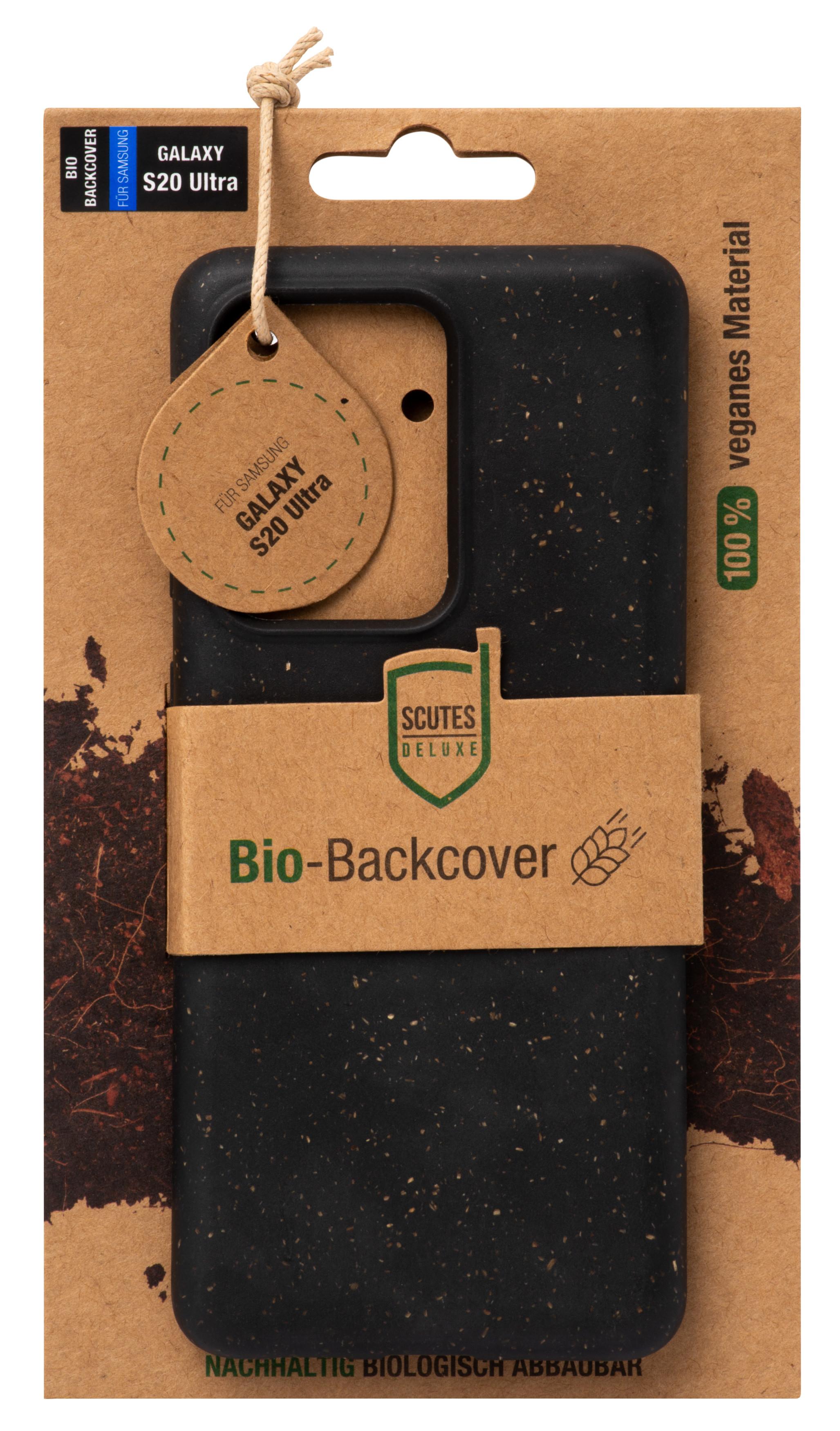 Bio-Backcover schwarz S20 Ultra Handyhülle