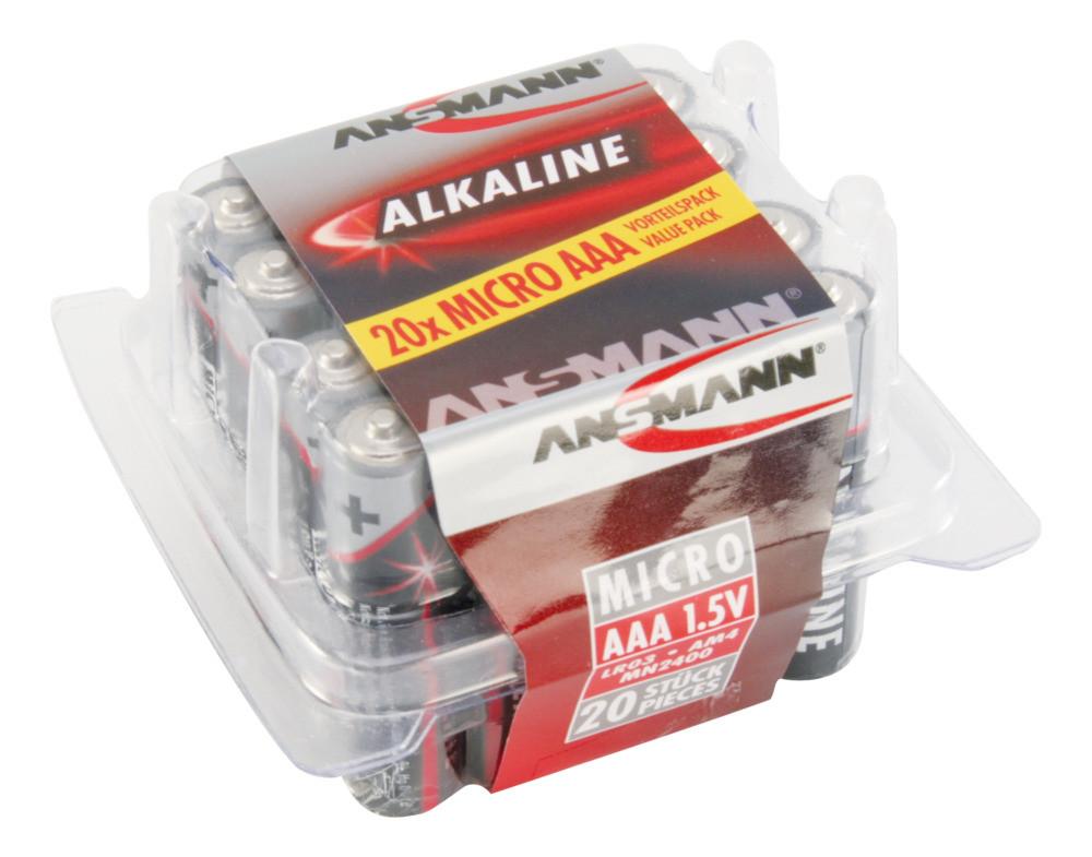 Alkaline AAA, 20er Box Batterie