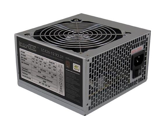 LC420-12 V2.31, Grau, Office Serie, 350 Watt, 80 Plus Bronze, ATX PC-Netzteil