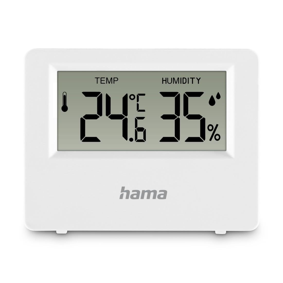Thermometer und Hygrometer "Ebro", digital, für innen, Weiß (00222222)