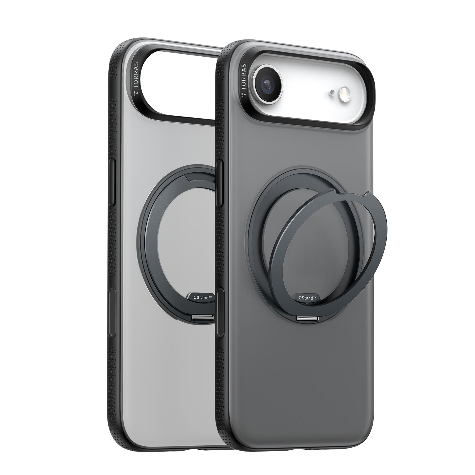 Fitness Magnetisches Standgehäuse für iPhone 17 Air, Schwarz Handyhülle