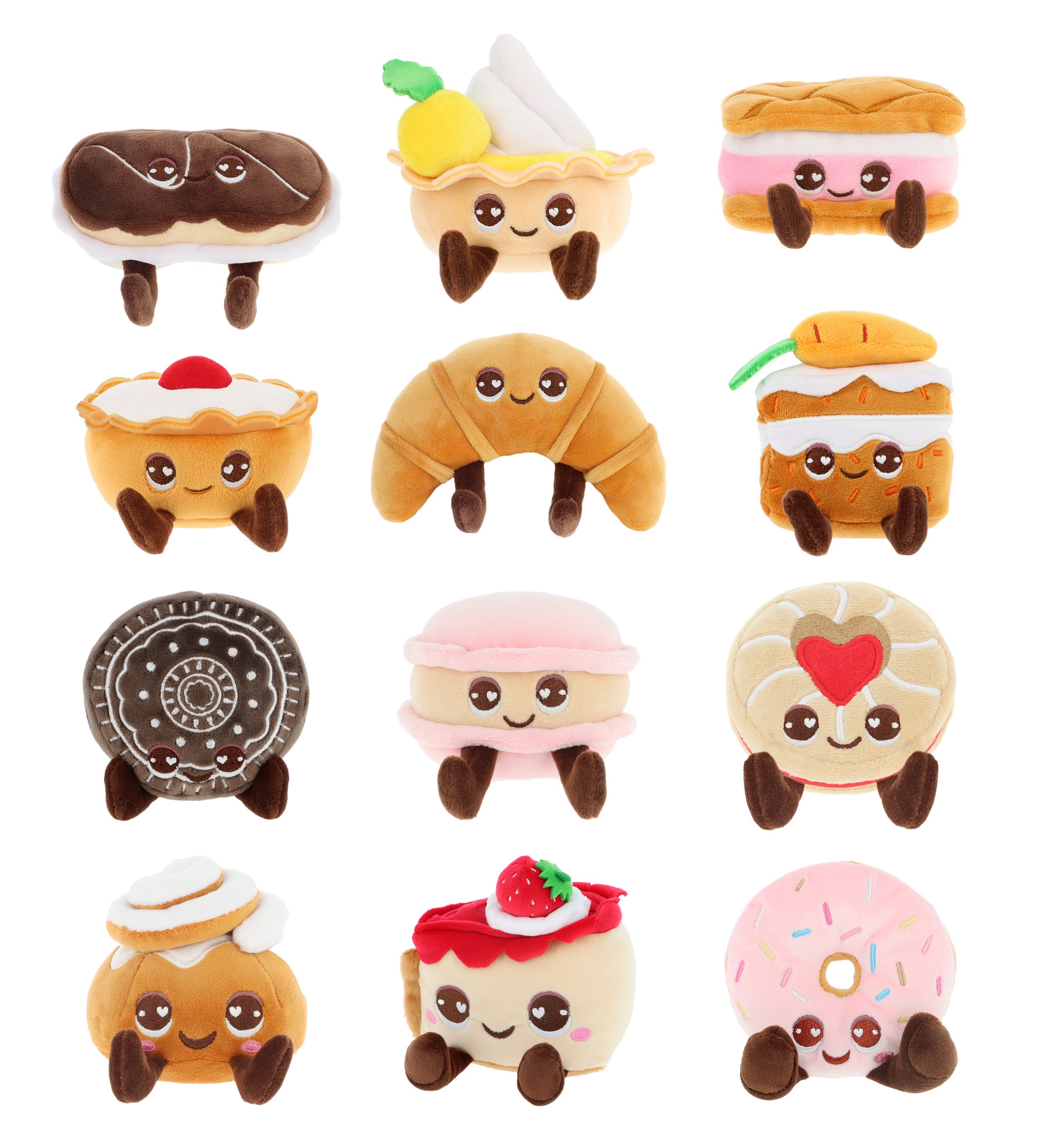 Gebäck 12 cm Plüsch Kuscheltier