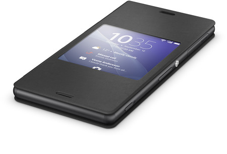 SCR 24 Smartphone-Cover für Xperia Z3 schwarz