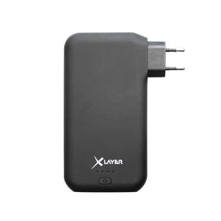 PLUS Power Plug (10.050mAh), schwarz Powerbank