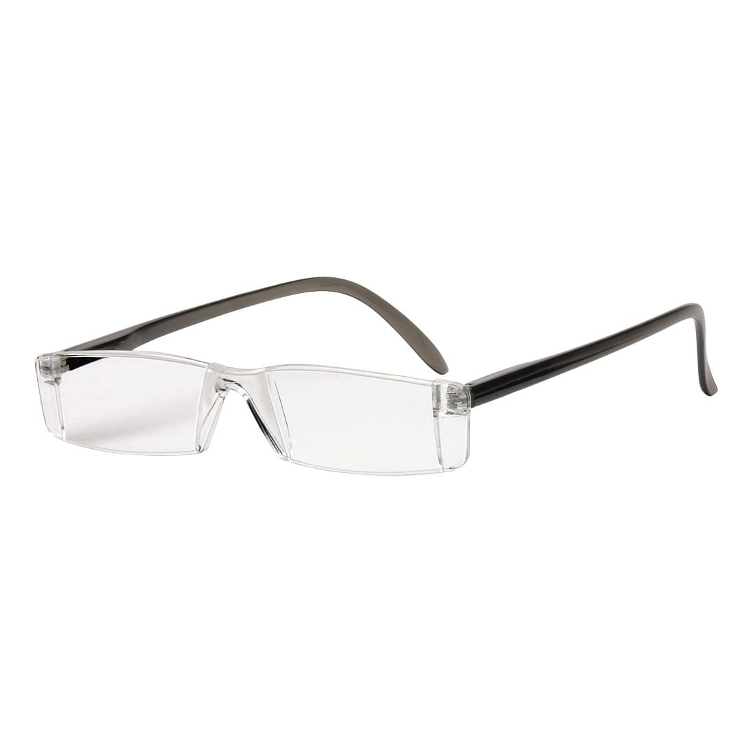 Lesehilfe, Kunststoff, Grau, +2,5 dpt (96252)