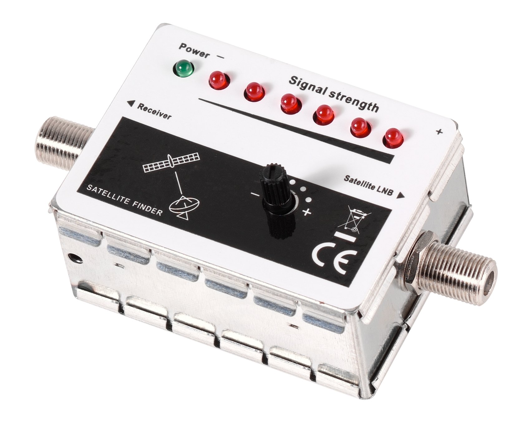 Satellitenfinder mit LED Anzeige und Signalton (44188)