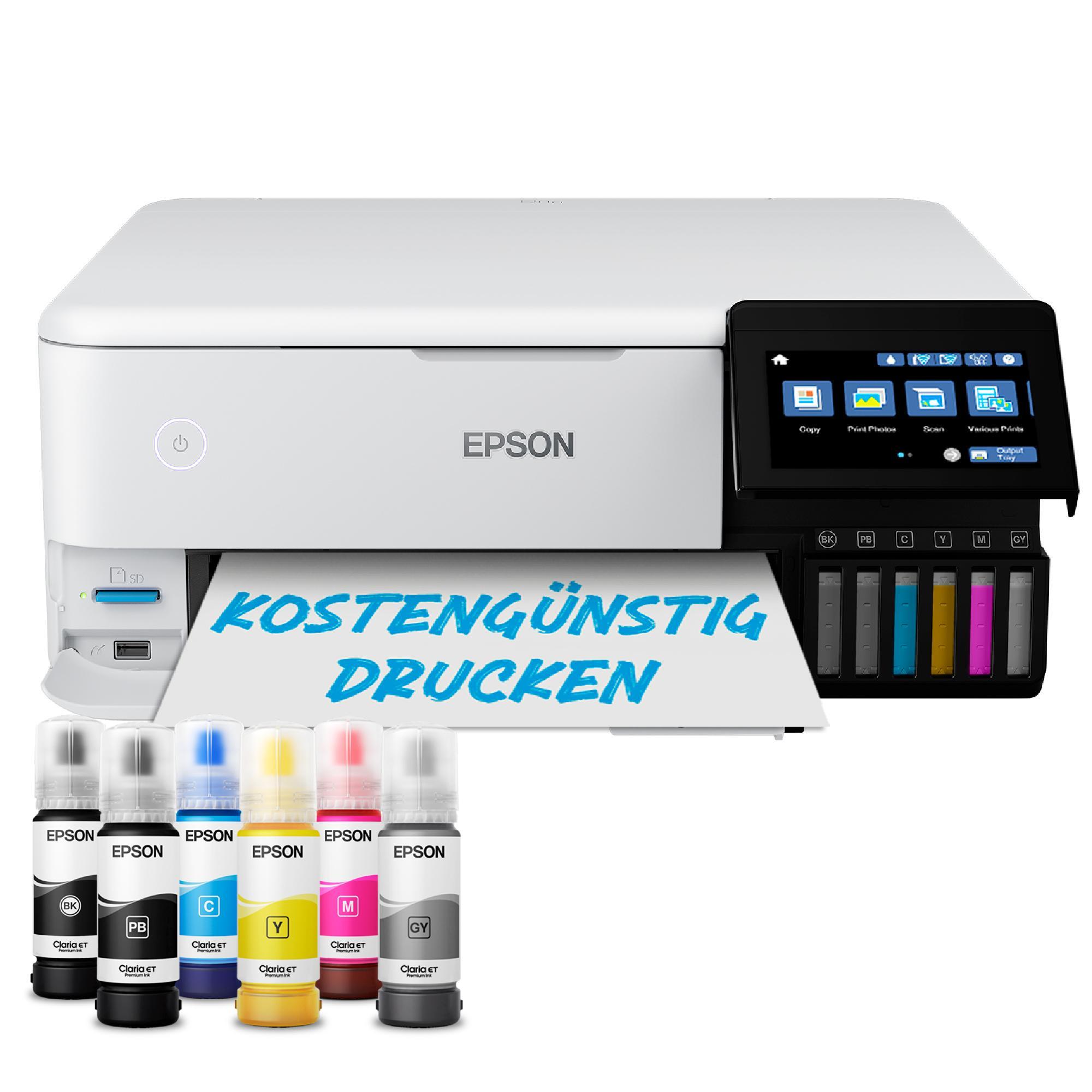 EcoTank ET-8500 Multifunktionsdrucker, Weiß
