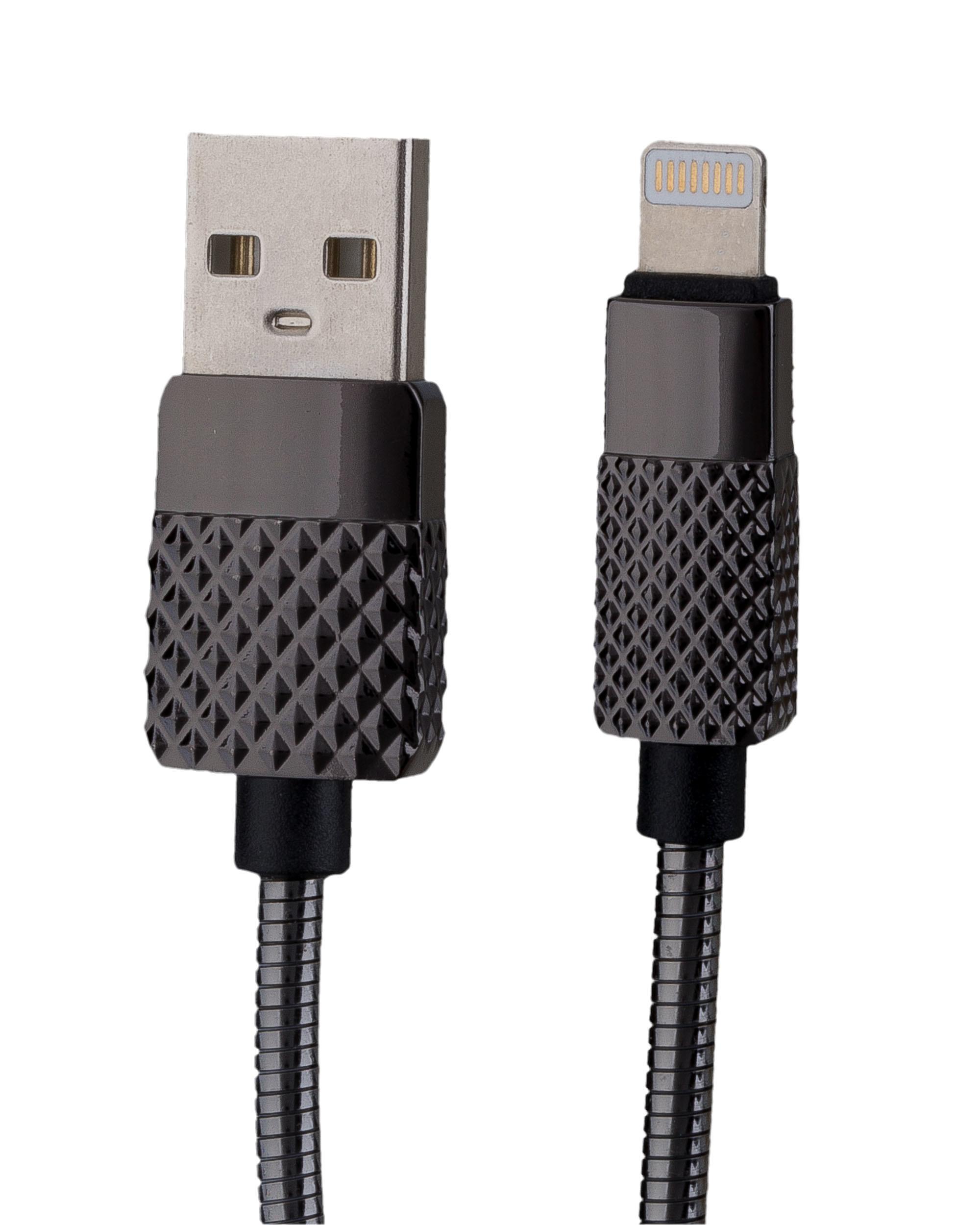 USB Data Cable BRILLIANT Lightning Gray mit Sync- und Ladefunktion