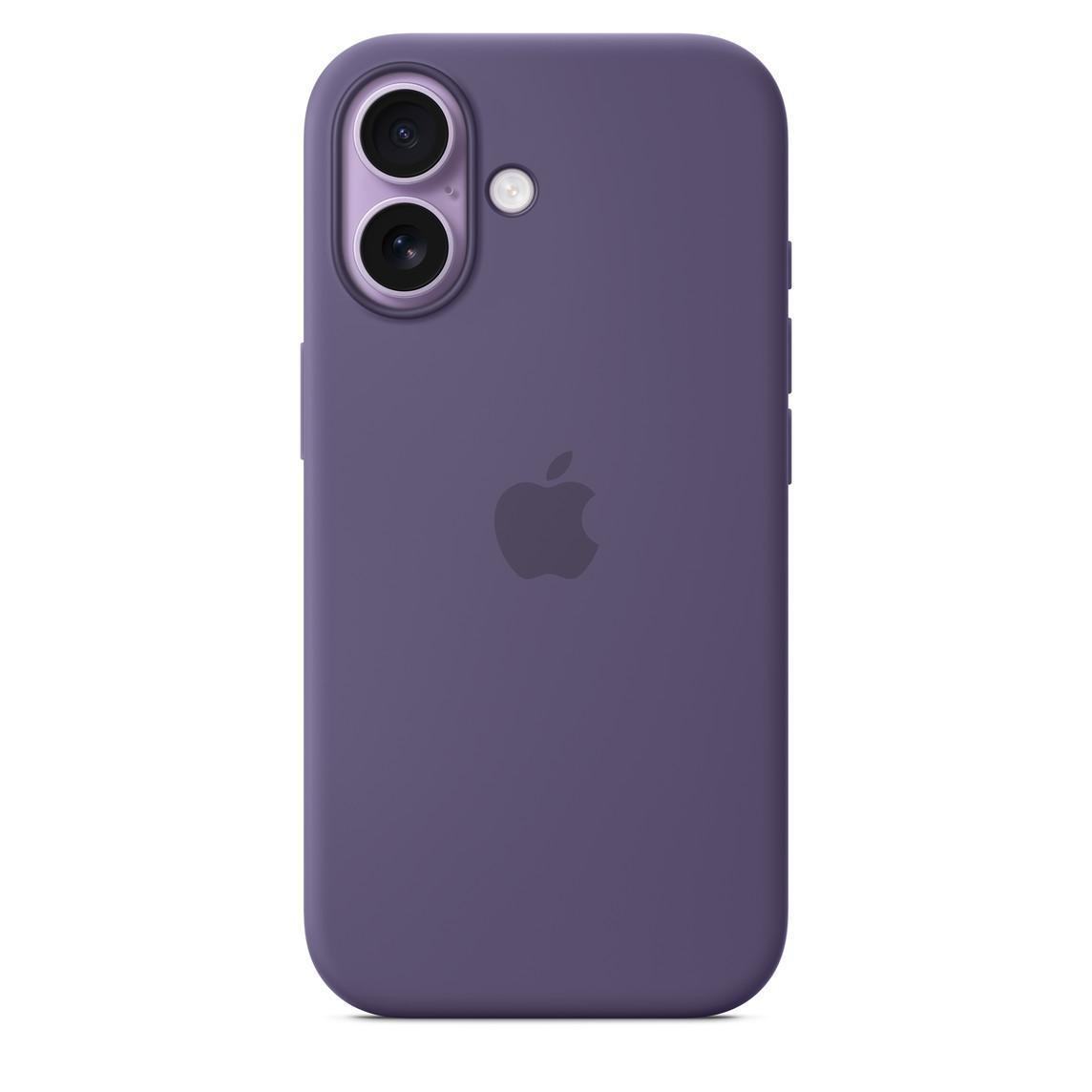 iPhone 17 Silikon Case mit MagSafe - Nebelviolett