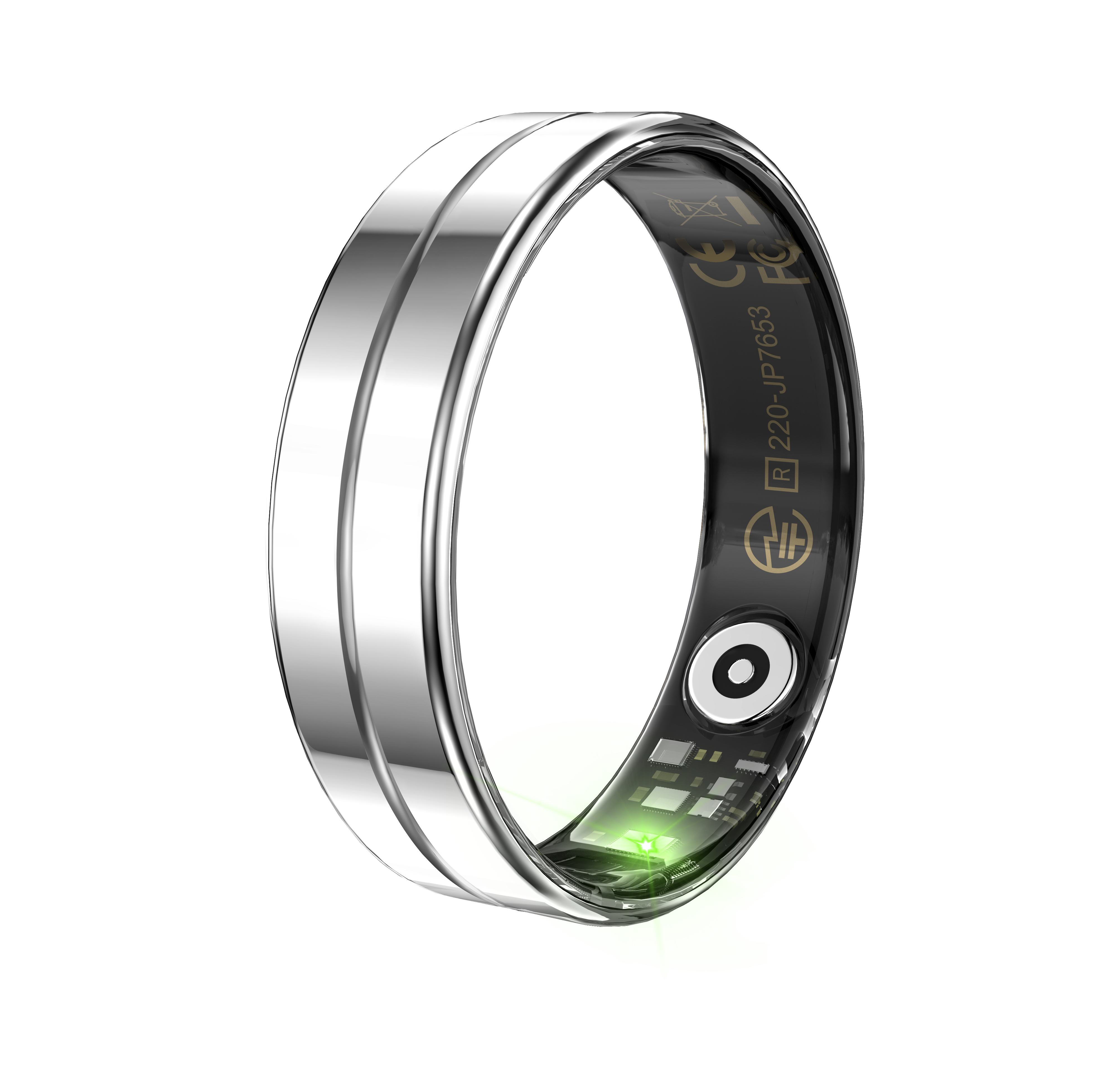 Smartring SR11, Silber, Größe 9 - 59,5 mm
