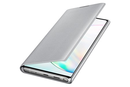 LED View Cover EF-NN975 für Galaxy Note 10+, Silver