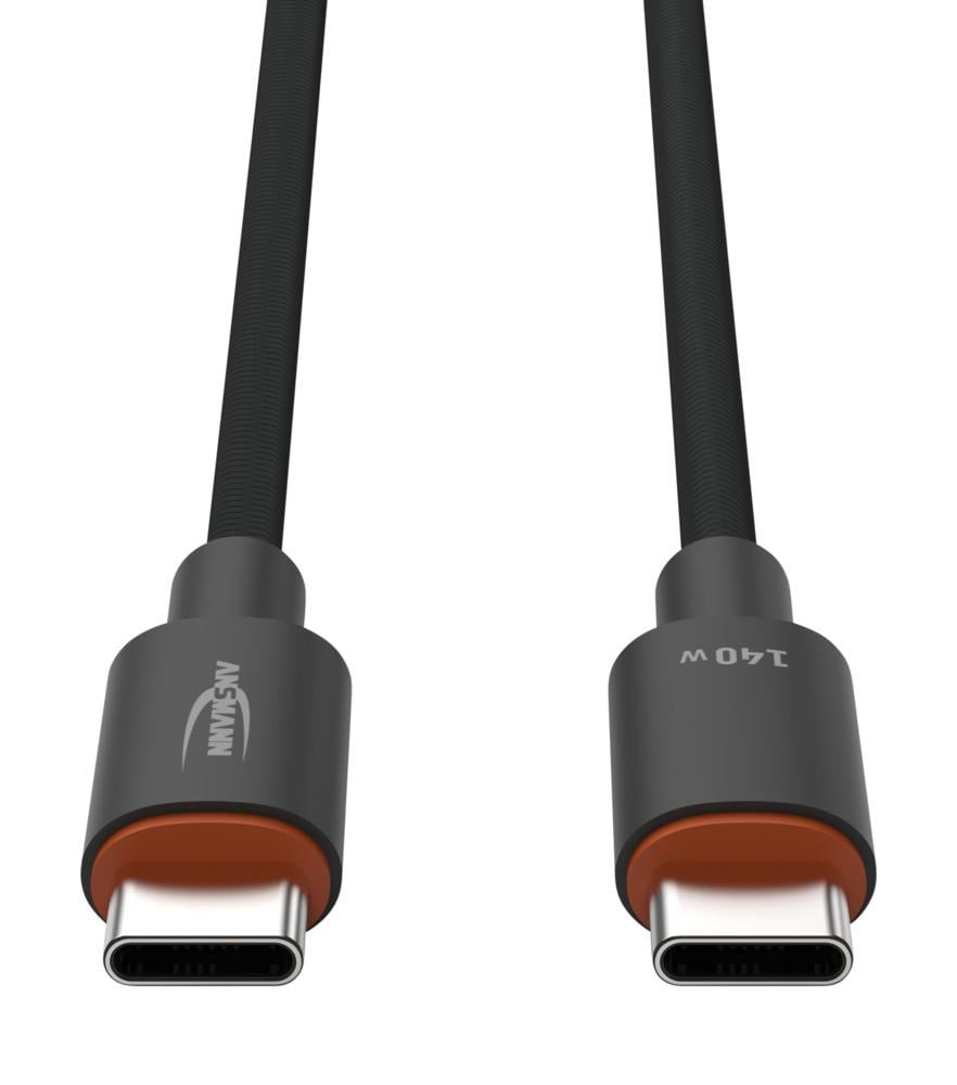 USB-C Kabel, 60 cm, Grau