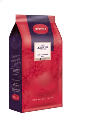 Kaffee Caffe Arezzo ganze Bohnen 1kg
