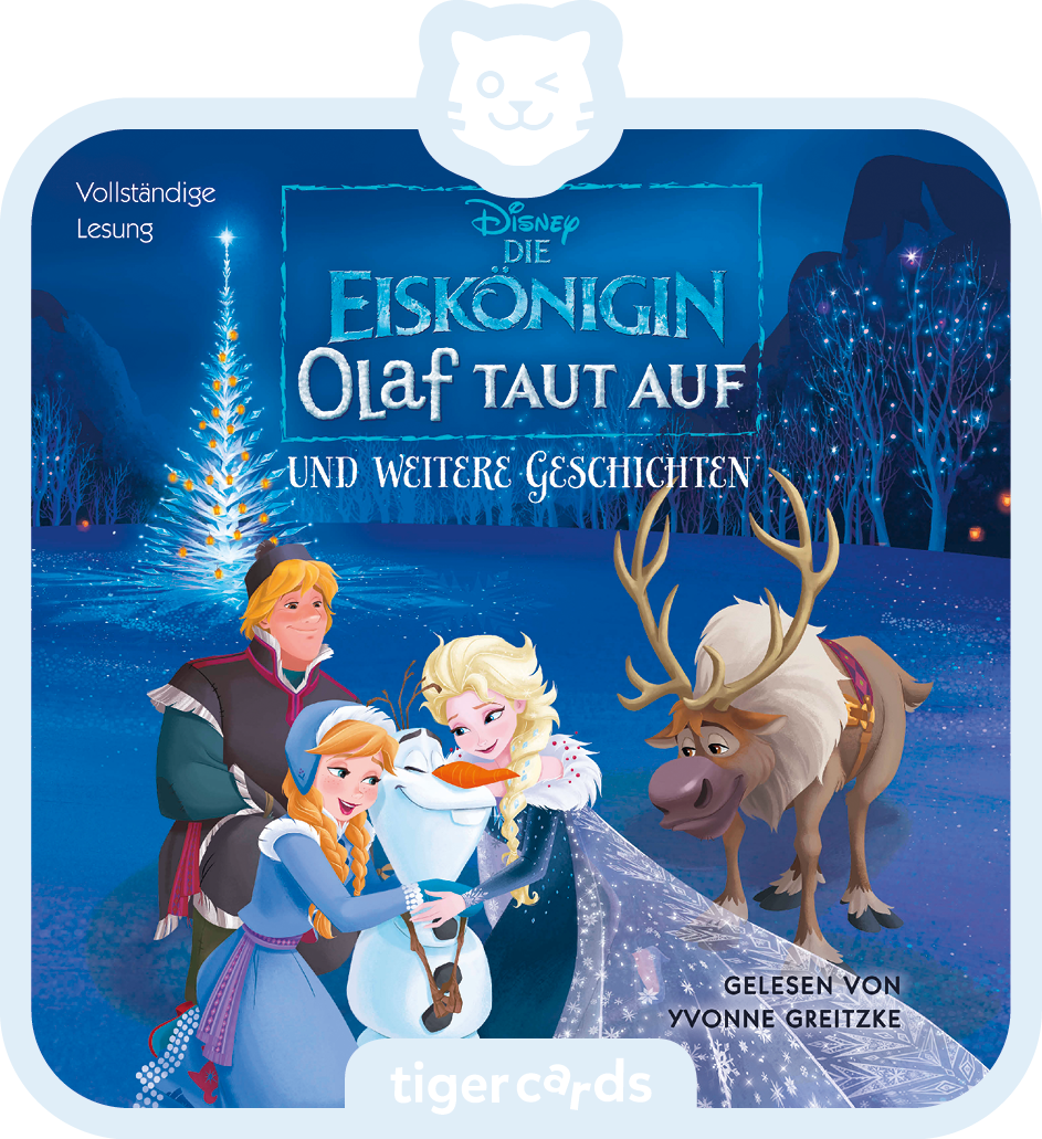 tigercard Die Eiskönigin - Olaf taut auf