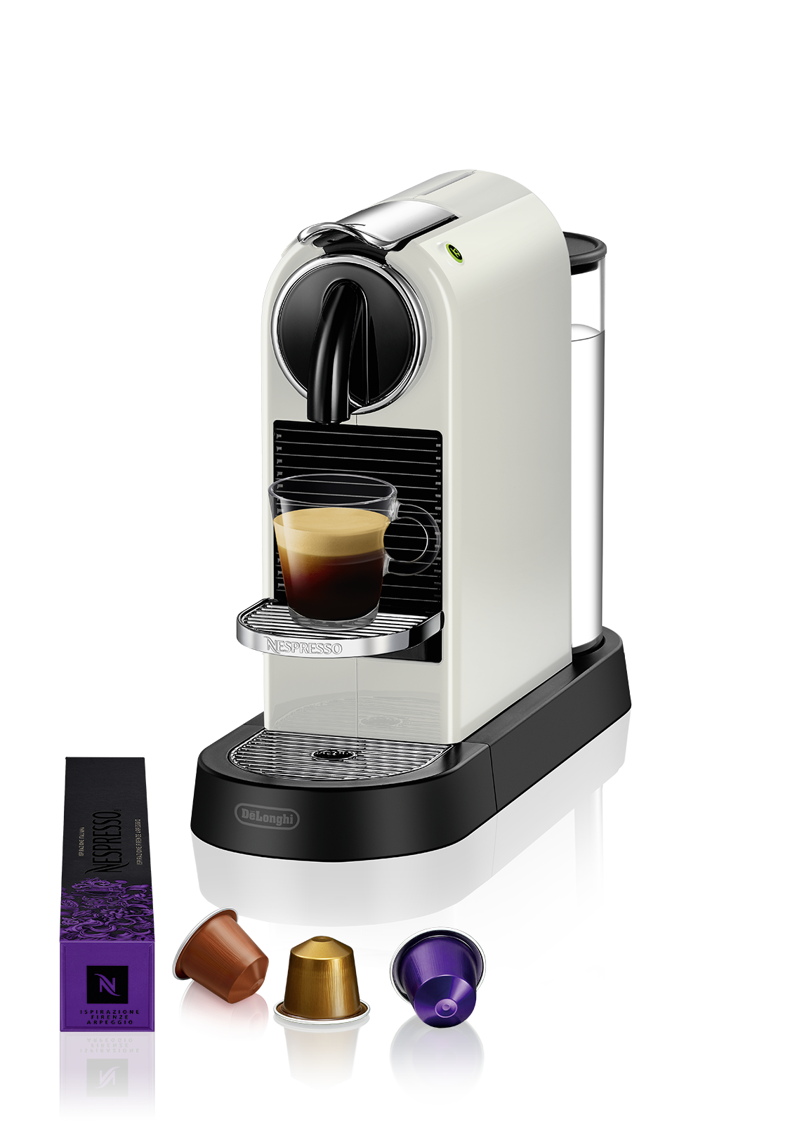 EN 167.W Citiz weiß Nespresso-Kapselmaschine