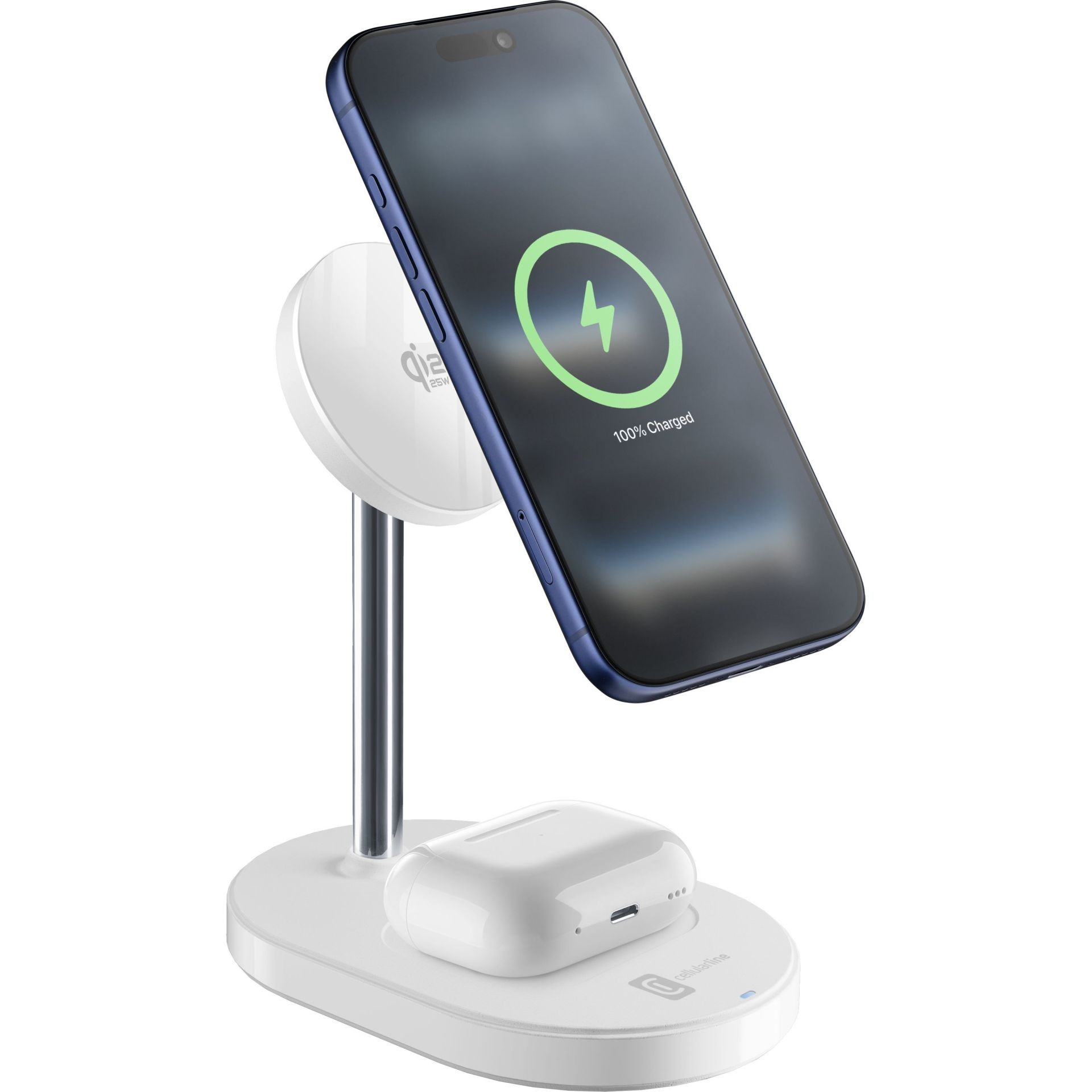 MagSafe MAG DUO 2in1 Qi2 Wireless Charger White (61399)