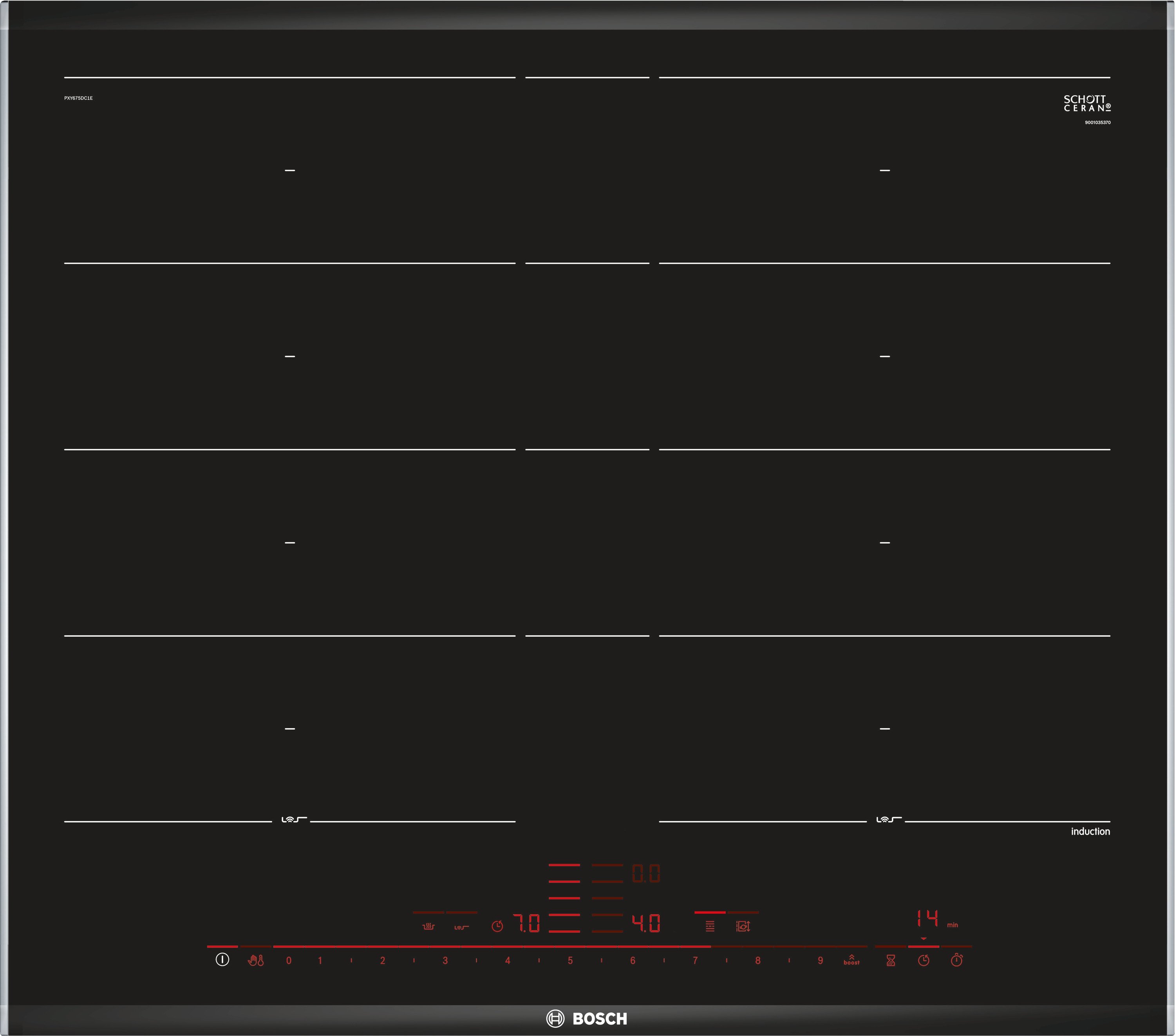 Serie 8 PXY675DC1E Induktionskochfeld (autark)