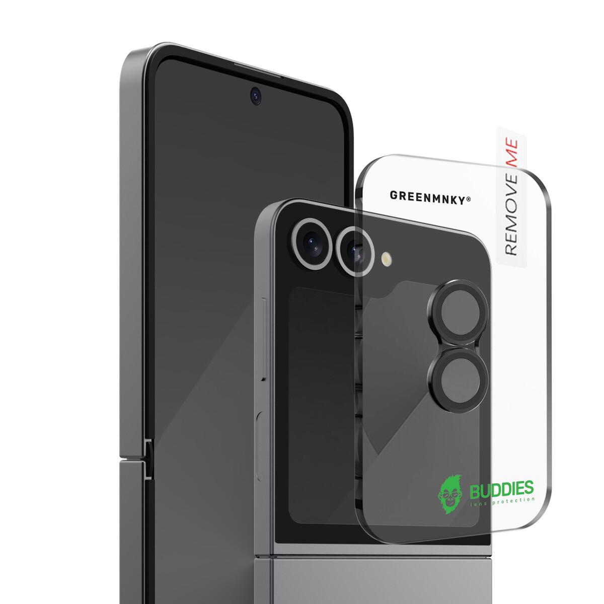 BUDDIES für Samsung Galaxy Z Fold6, Schwarz