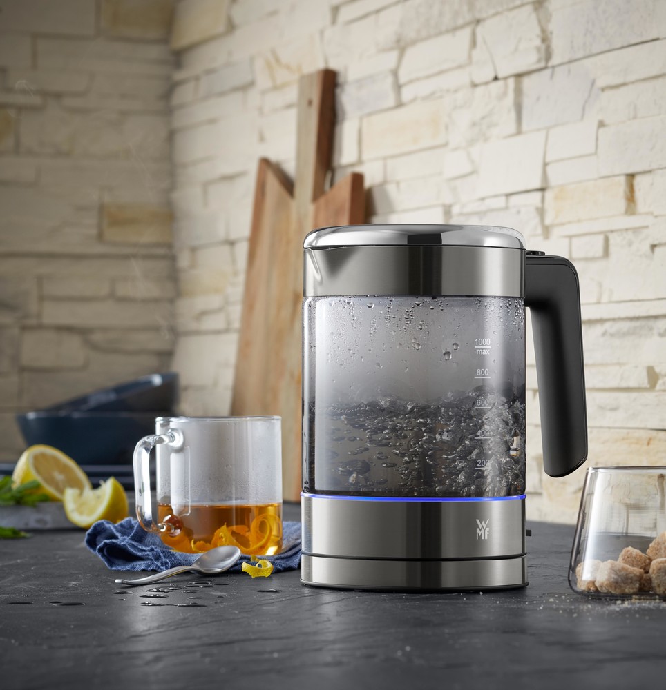 WMF KÜCHENminis Rauchglas Wasserkocher 1,0 l, graphit bei WMF KÜCHENminis Rauchglas Wasserkocher 1,0 l, graphit bei