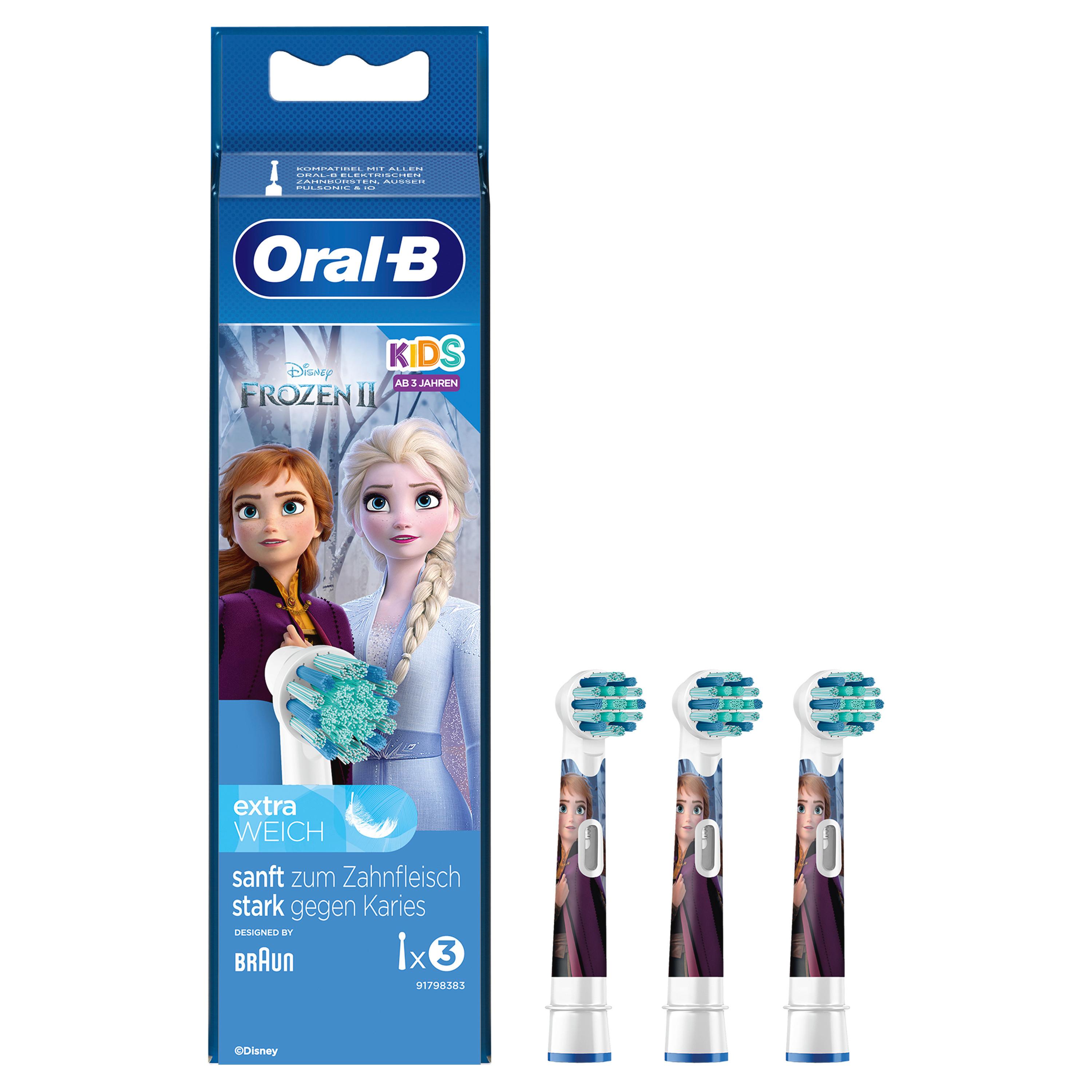 Aufsteckbürsten Die Eiskönigin Frozen II, 3 Stück