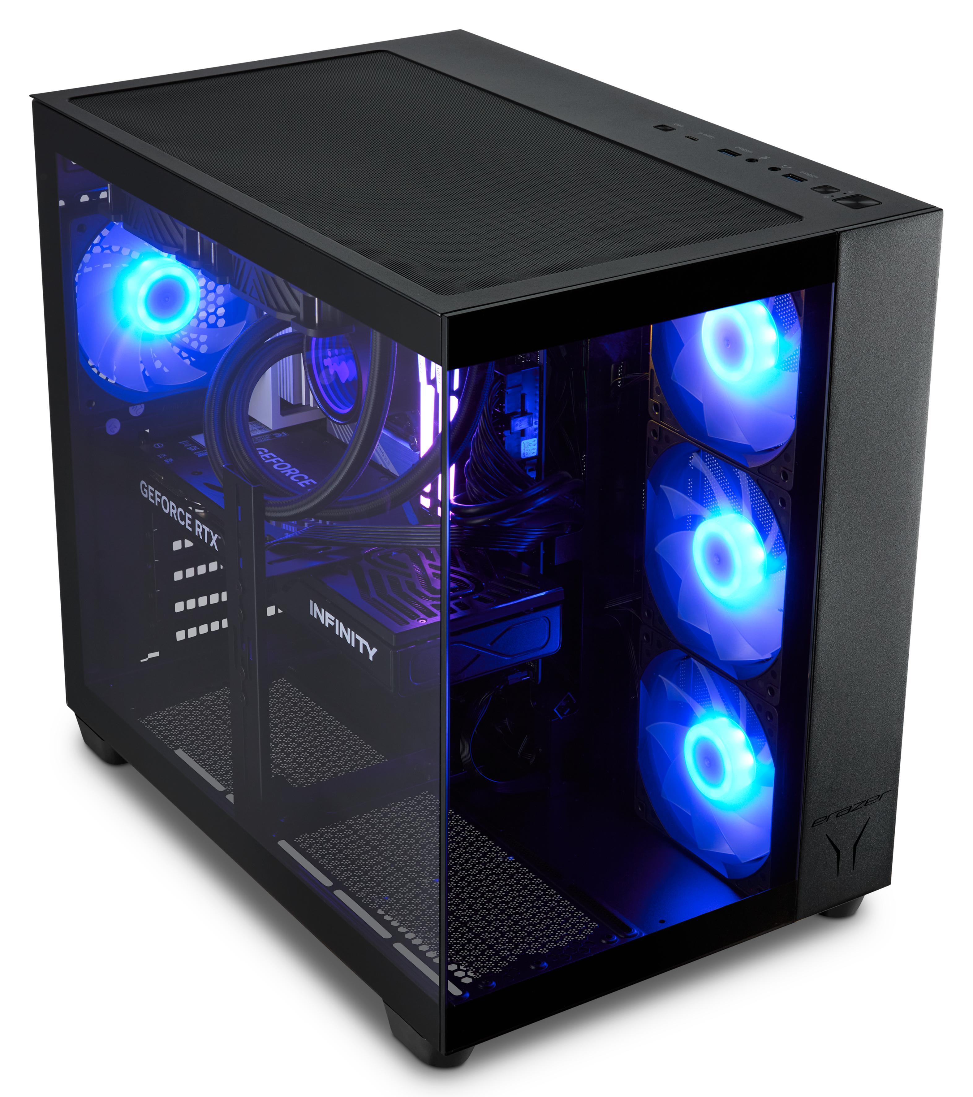 Erazer Tank X15, AMD Ryzen 7 7800X3D, 32 GB RAM, 2 TB SSD, NVIDIA GeForce RTX 5070 Ti Gaming-PC
