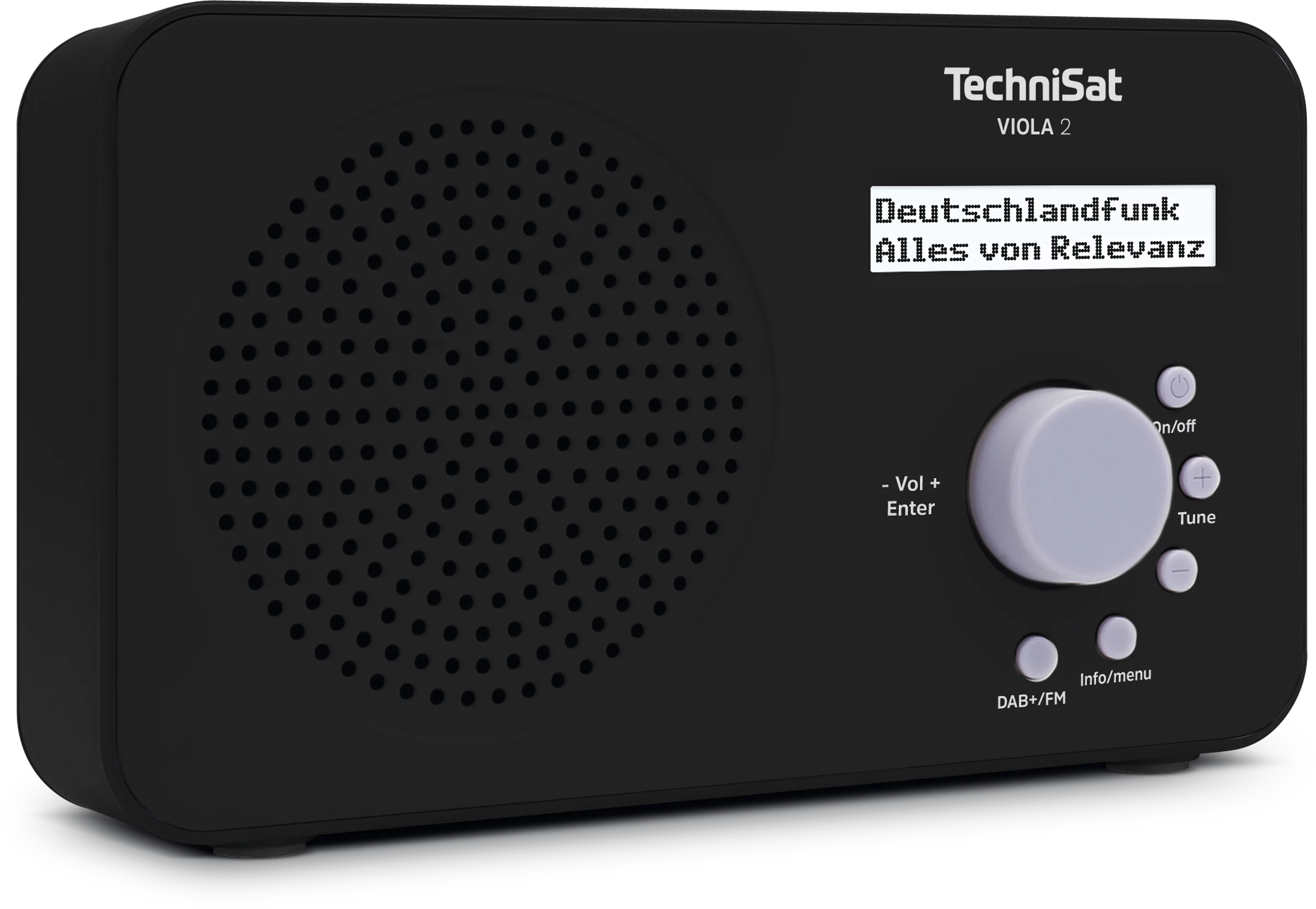 VIOLA 2 schwarz DAB+ Radio