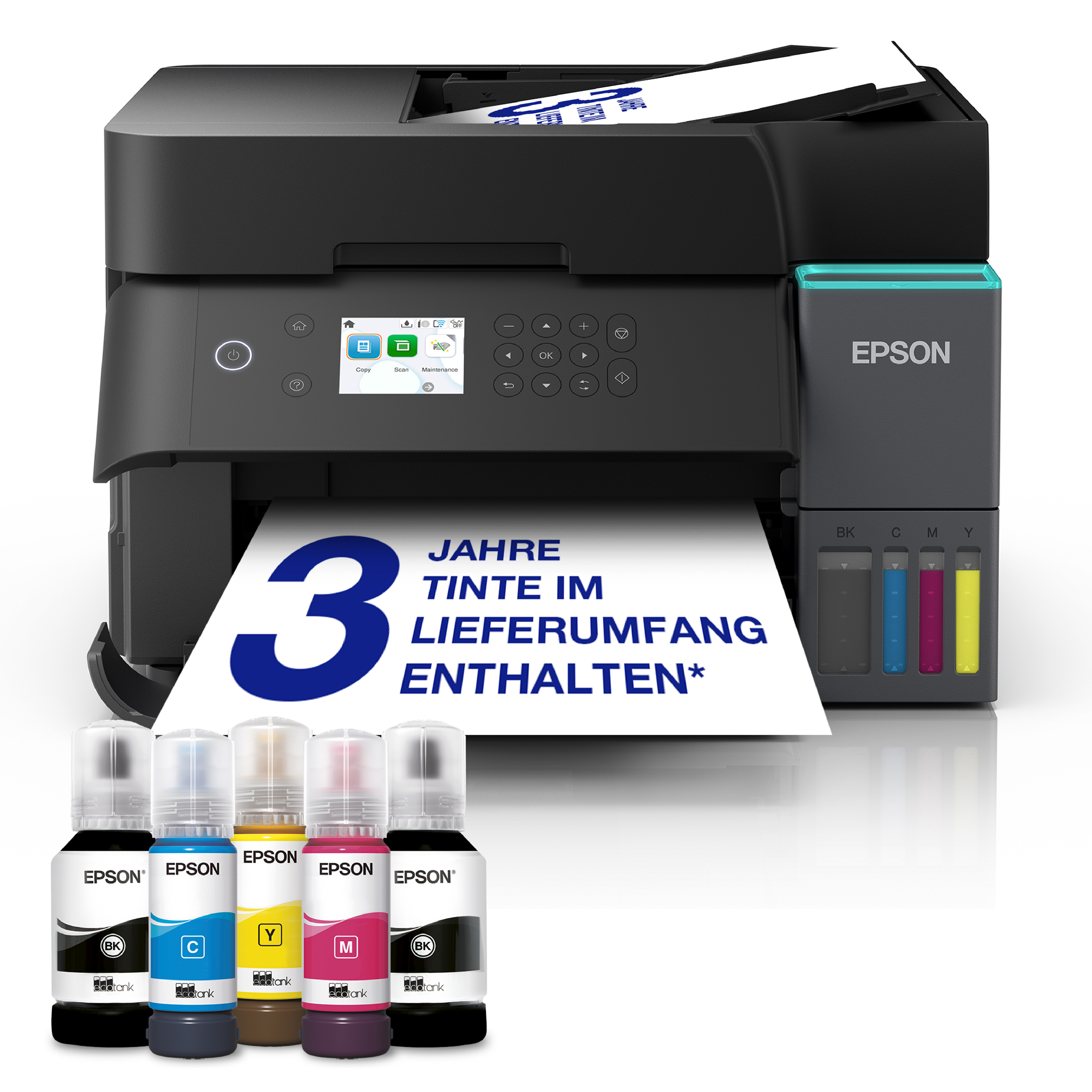 EcoTank ET-3950 Multifunktionsdrucker, Schwarz