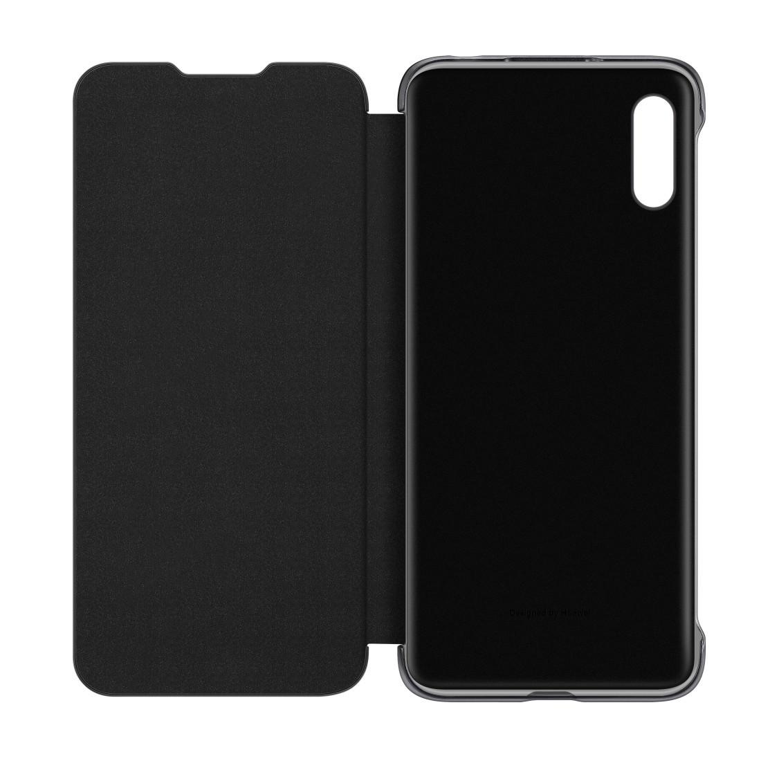 Cover "Flip Cover" für HUAWEI Y6 2019, Schwarz (00187619)