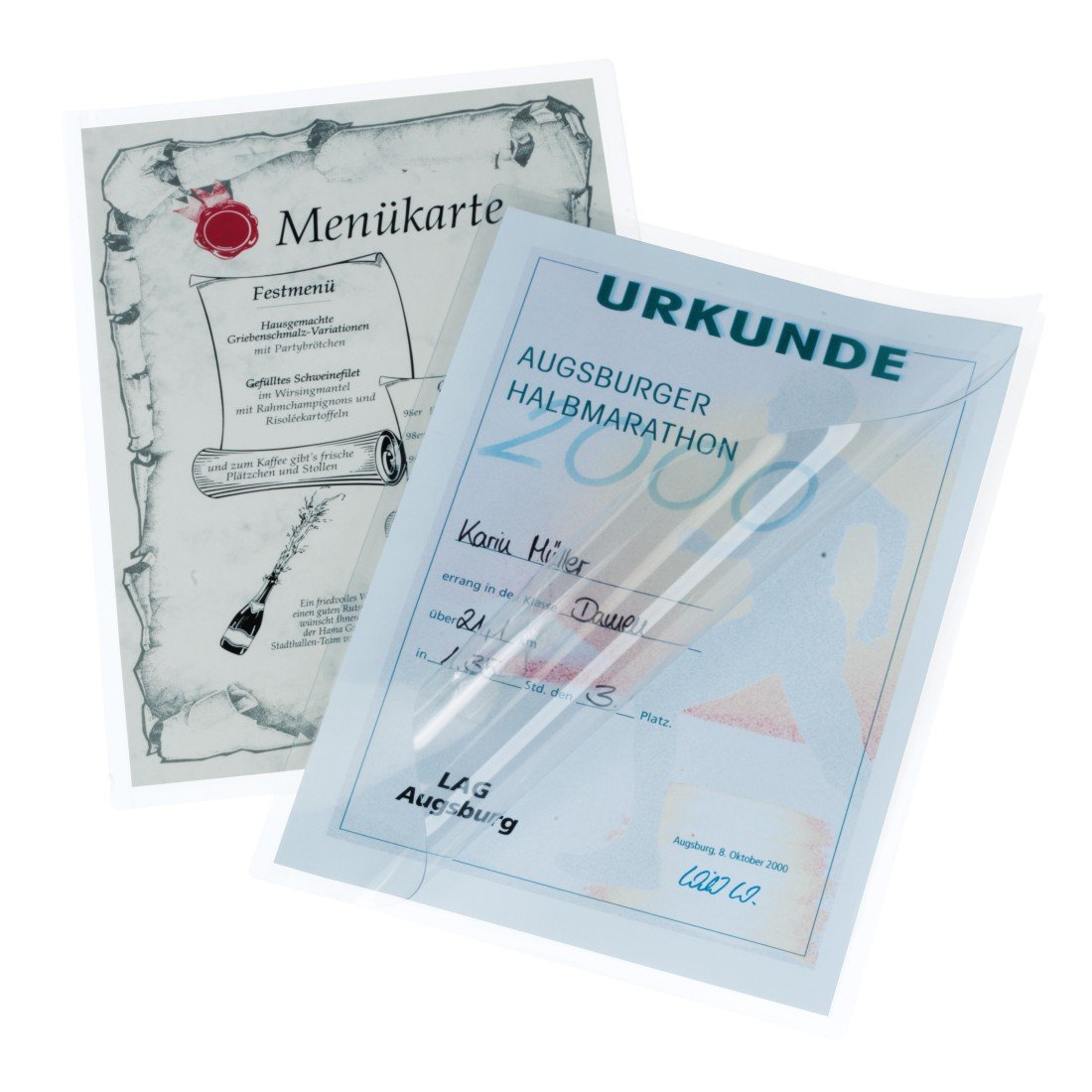 Heiß-Laminierfolie DIN A4, 125µ, 10 St. (00050063)