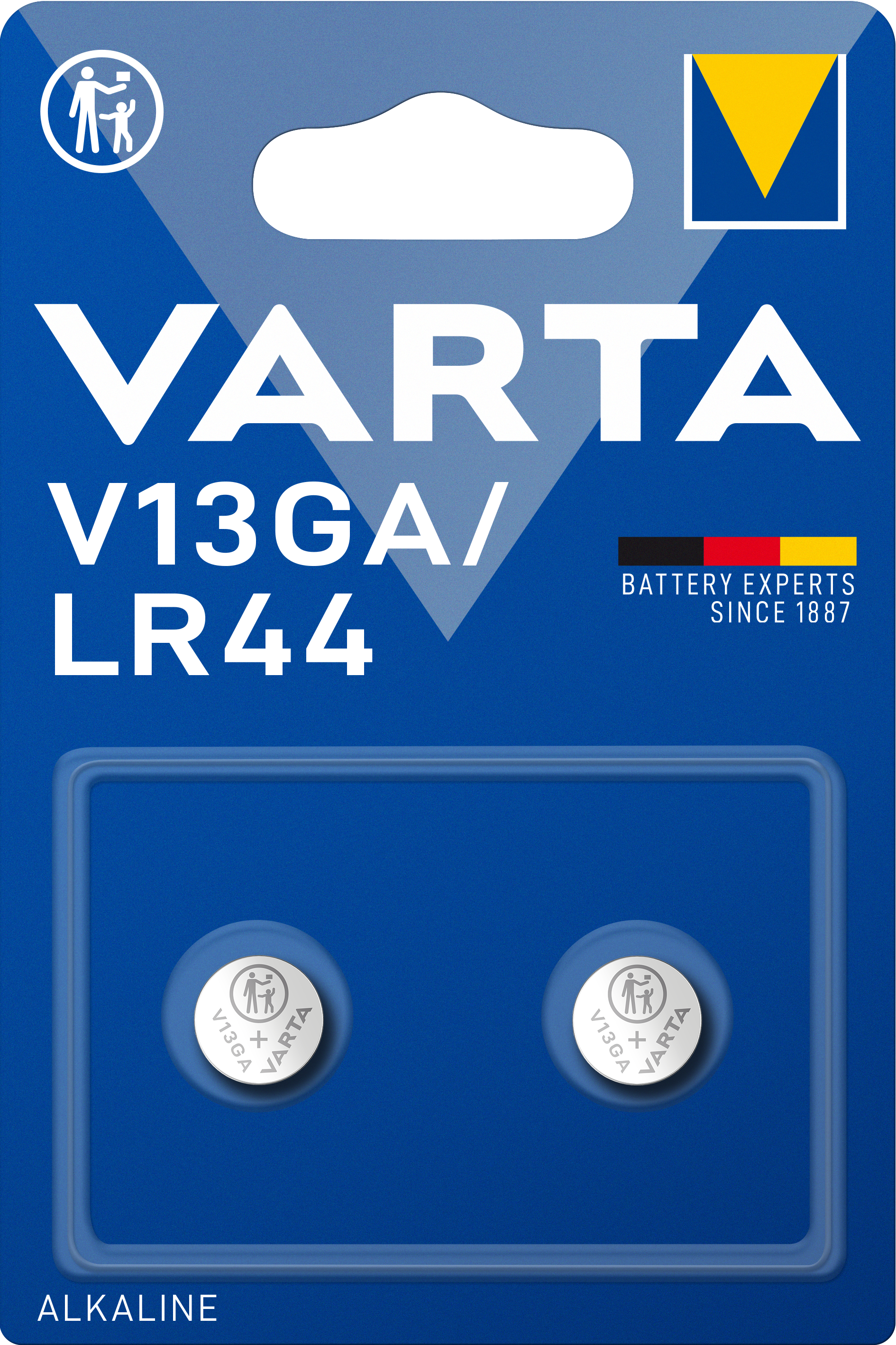 ALKALINE Special V13GA/LR44, 2er Blister Batterie