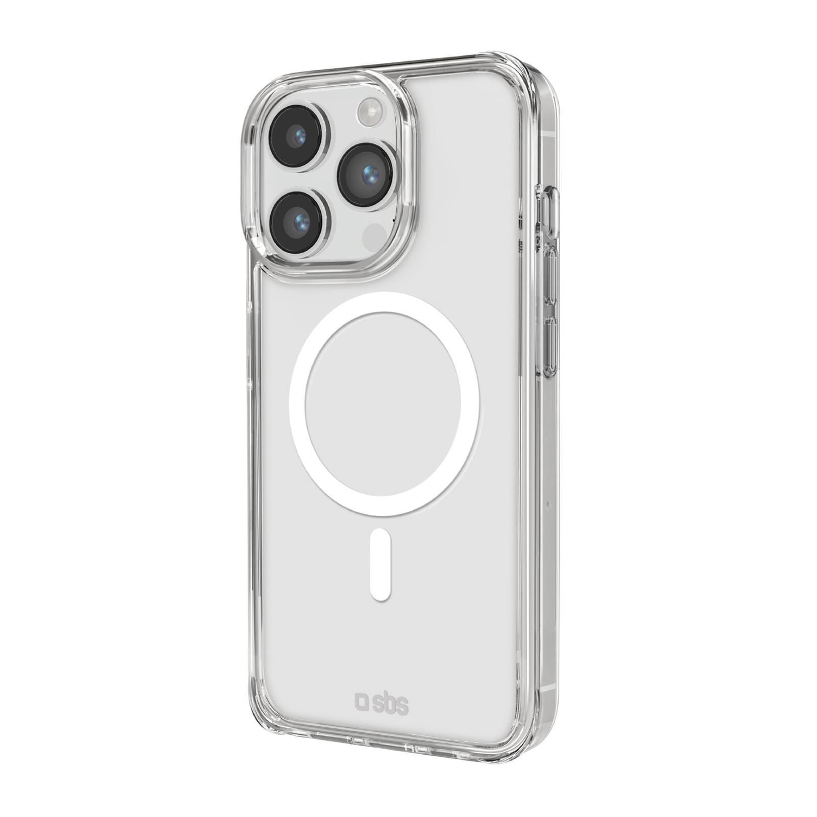 Transparente Hülle kompatibel mit MagSafe-Ladefunktion für iPhone 14 Pro (TELIGMAGIP1461PT)