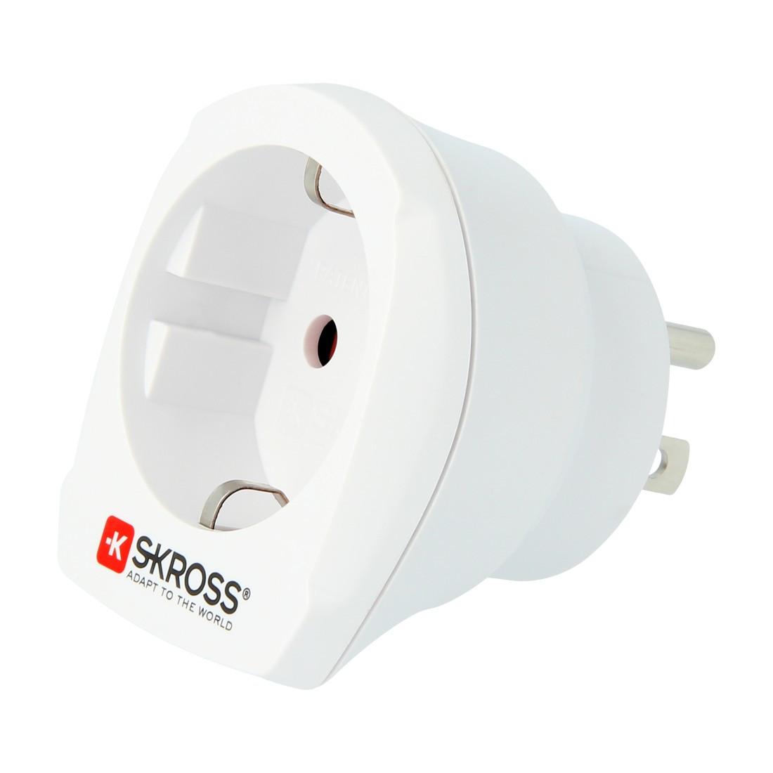 Reisestecker "Europe to USA" (Einzelartikel), Weiß (00186720)
