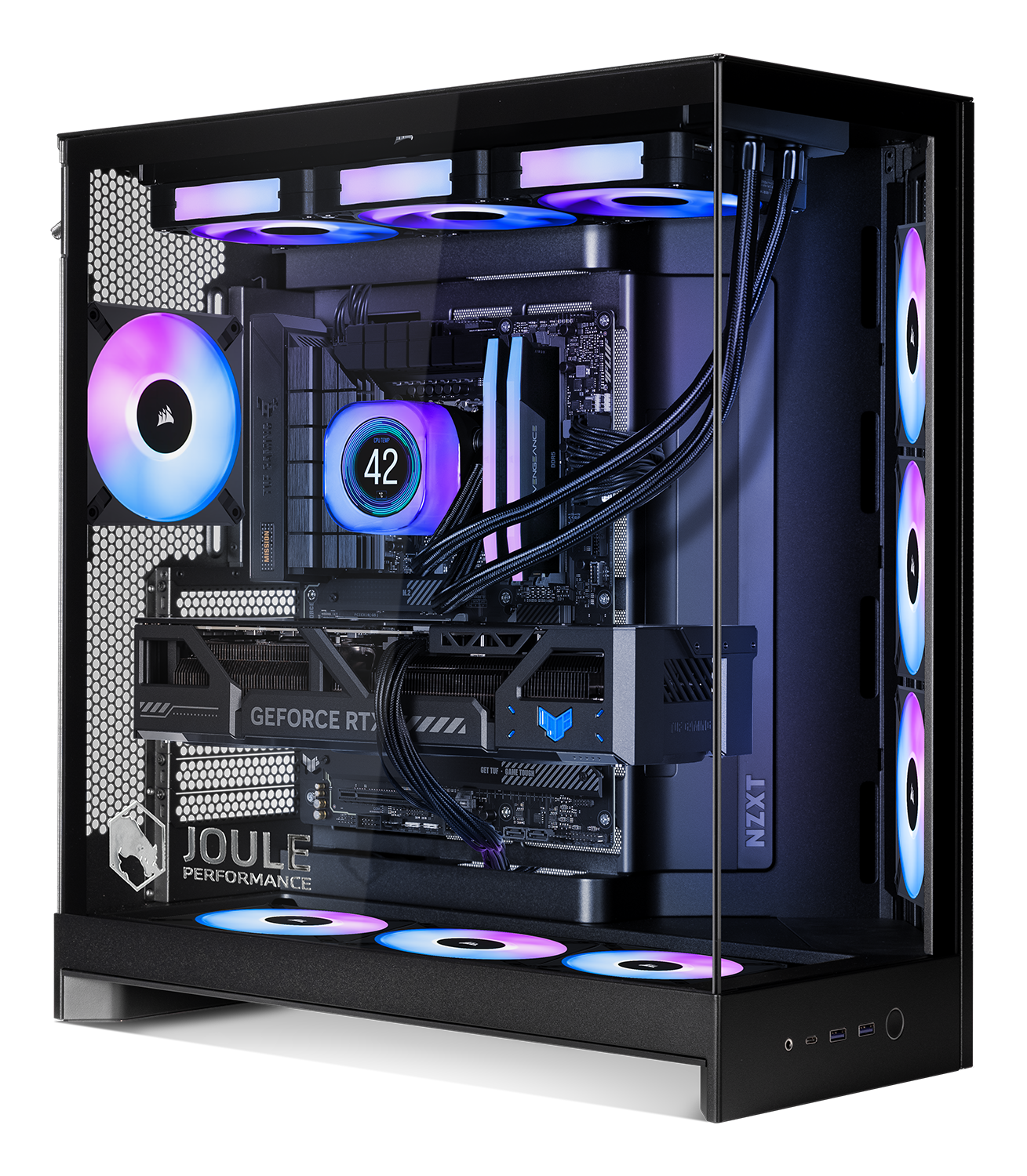 Gaming PC, Schwarz, Intel Core Ultra 7 270K Plus, 32 GB, 2 TB, NVIDIA GeForce RTX 5070 Ti