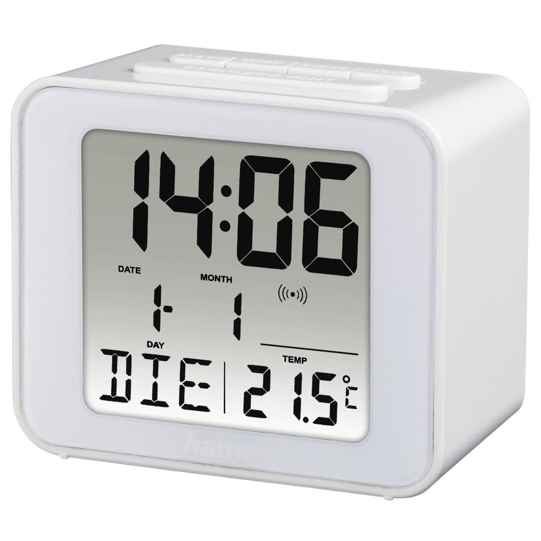 Funkwecker "Cube", Weiß (00186305)