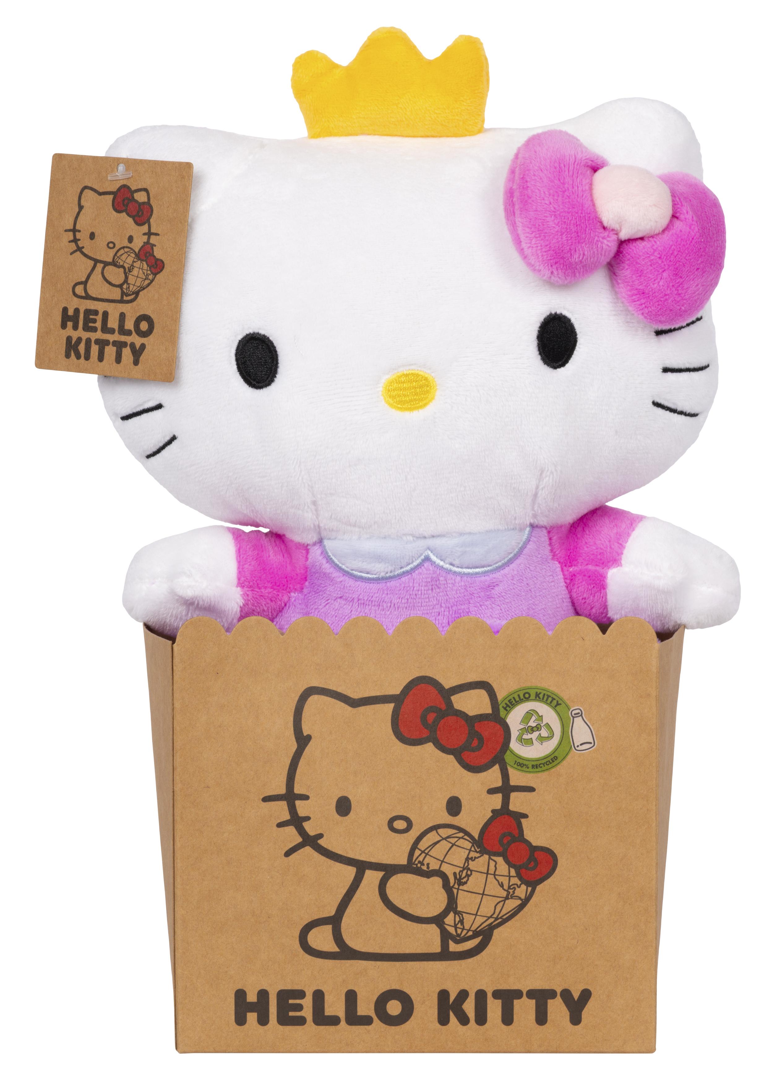 Hello Kitty - Prinzessin Plüsch pink 25 cm Kuscheltier