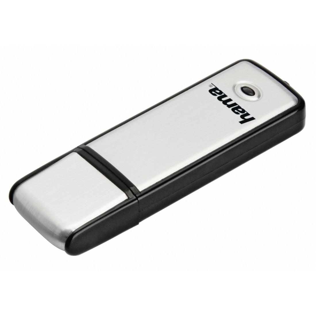 USB-Stick "Fancy", USB 2.0, 32 GB, 10MB/s, Schwarz/Silber (00181082)