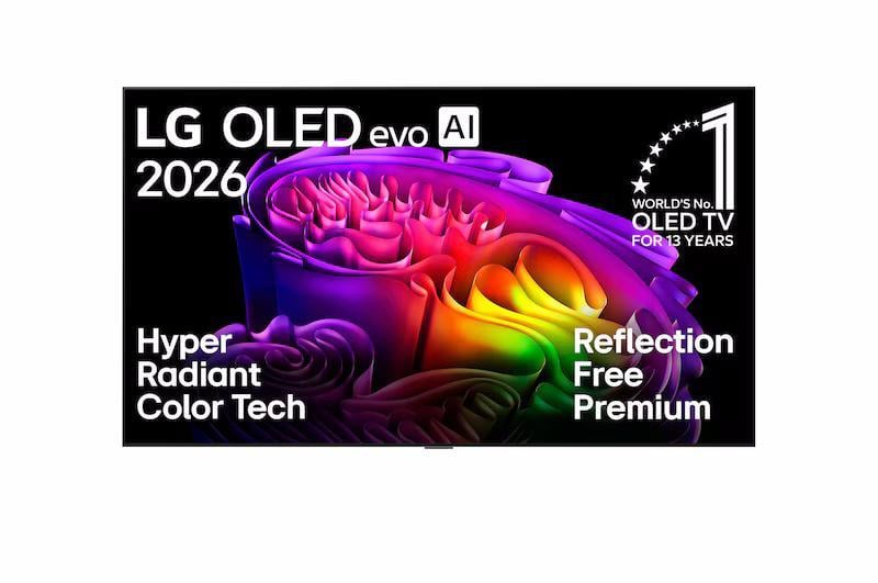 OLED65G68LW evo AI G6 4K Smart TV 2026 OLED TV