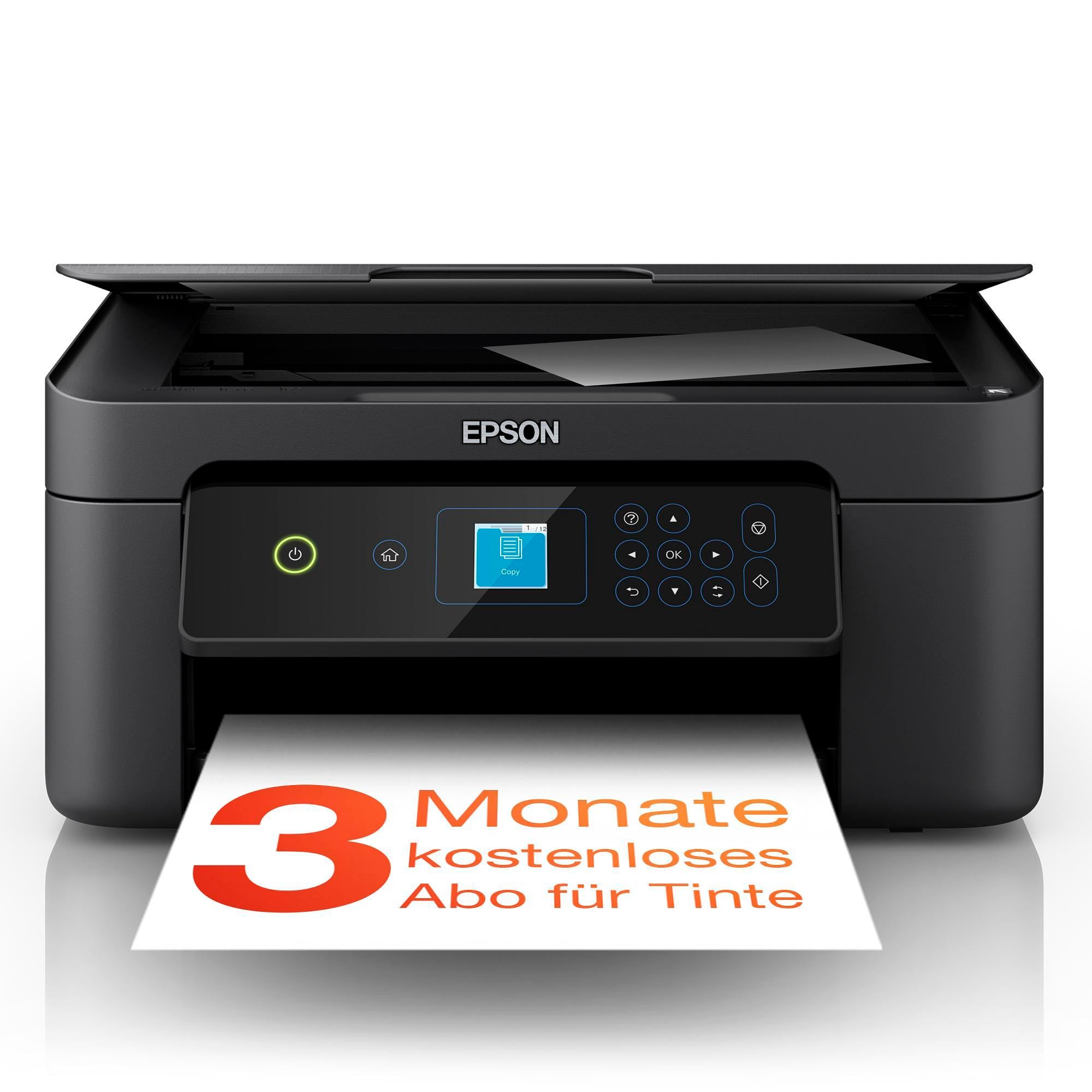 Expression Home XP-3205 A4 kabelloser Multifunktionstintenstrahldrucker, mit Tinte für 3 Monate