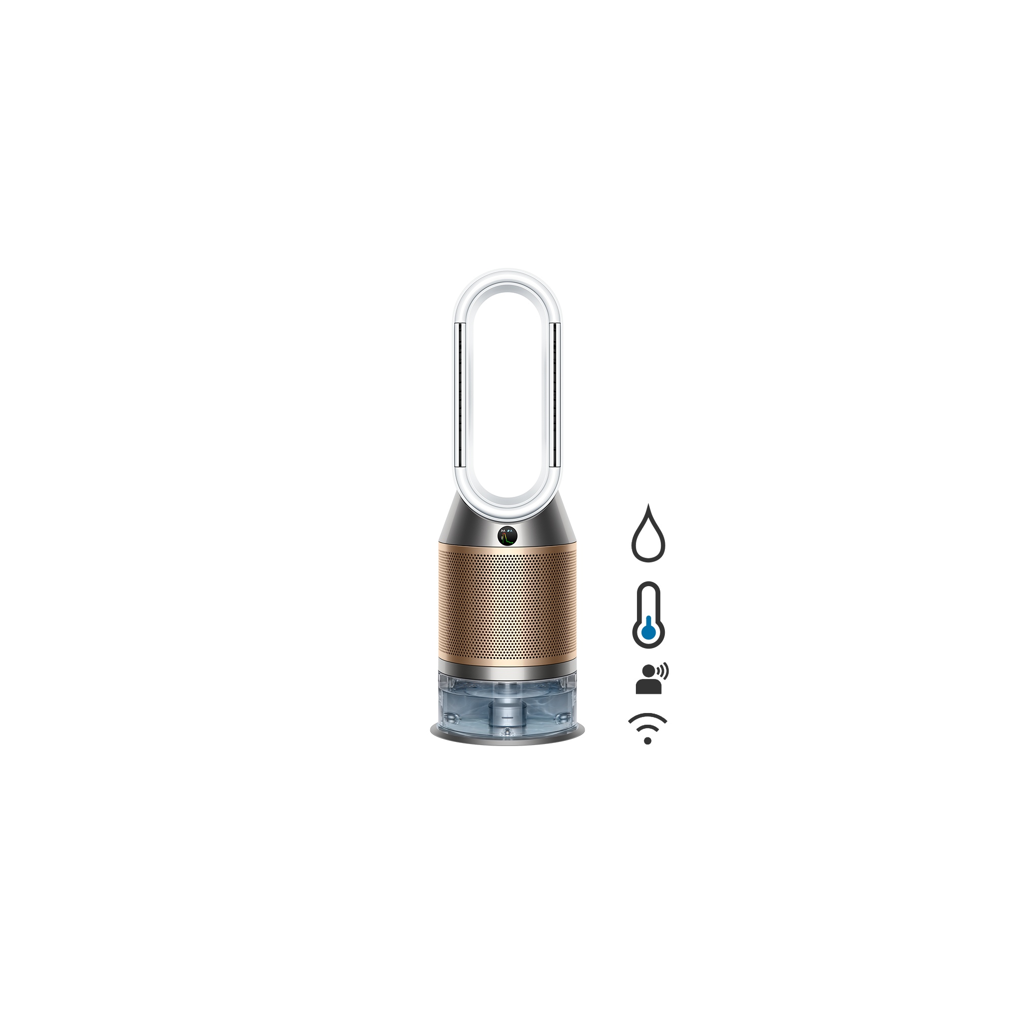 Purifier Humidify+Cool PH2 De-NOx PH05 Weiß/Gold Luftreiniger